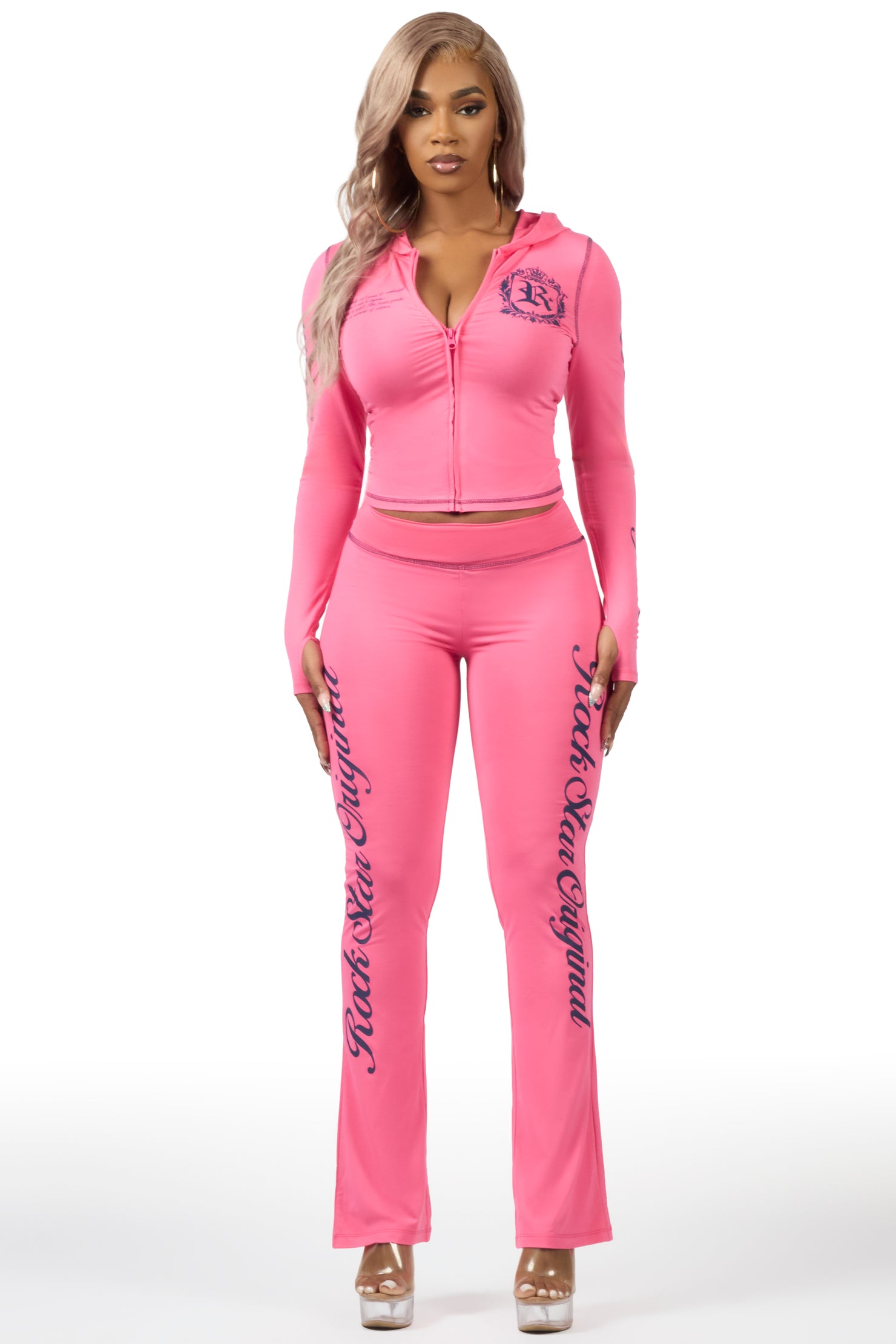 Desmine Hot Pink Lounge Trackset