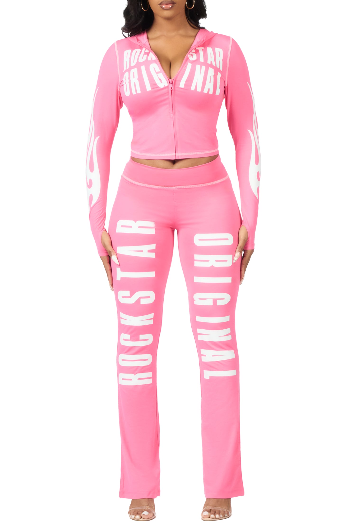 Kamyia Hot Pink Lounge Track Set
