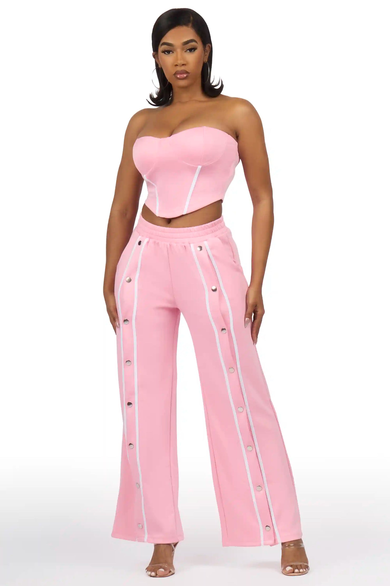 Decotah Pink Tube Lounge Track Set