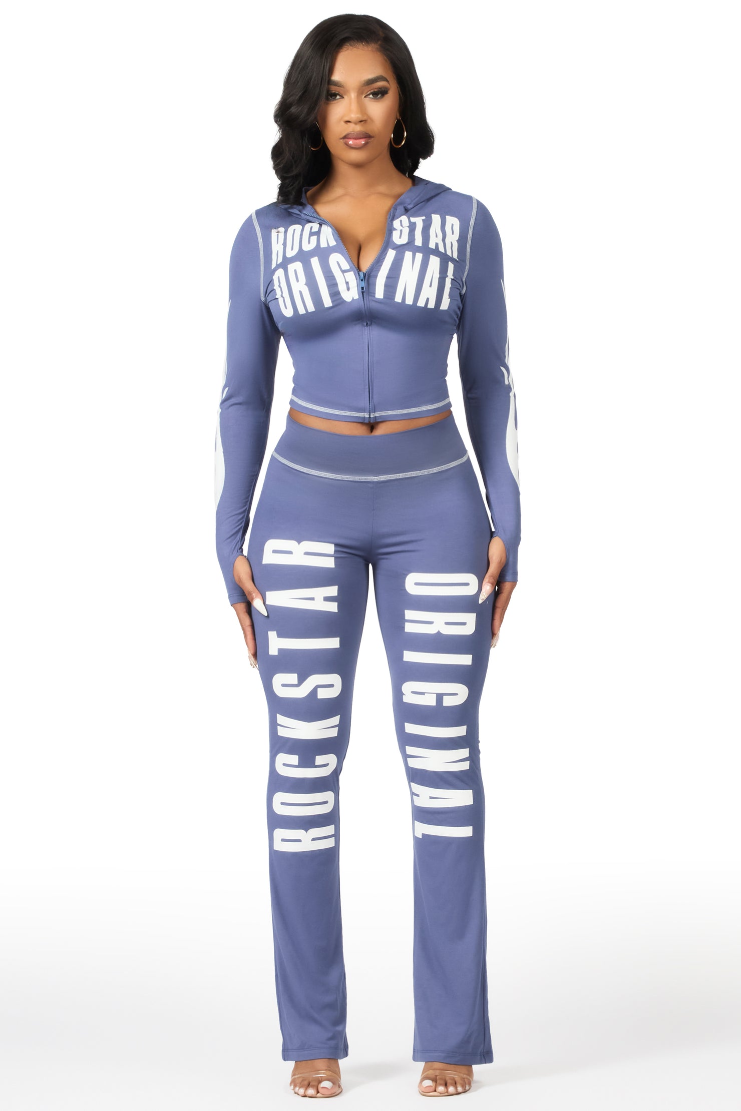 Kamyia Navy Lounge Track Set