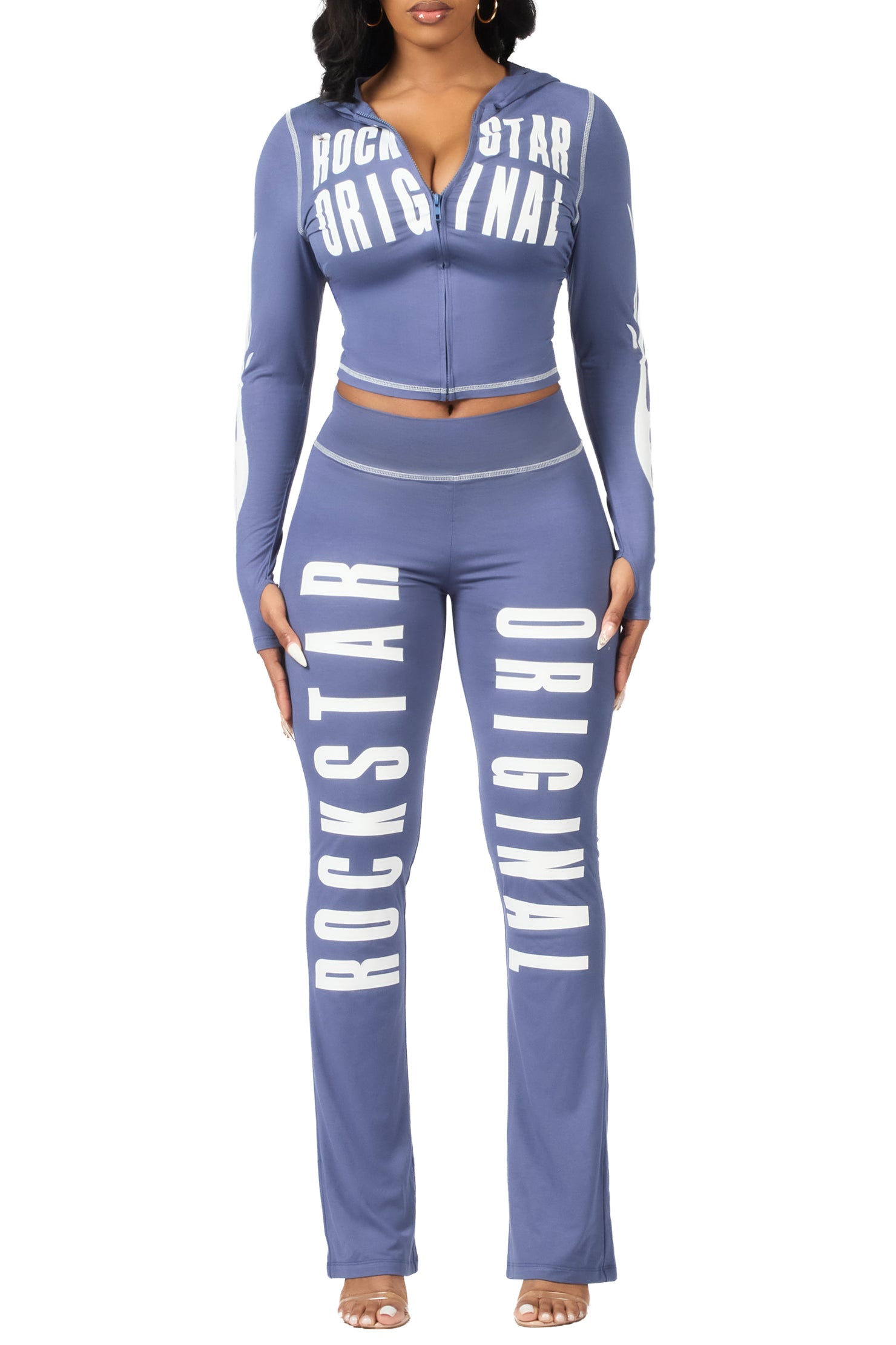Kamyia Navy Lounge Track Set