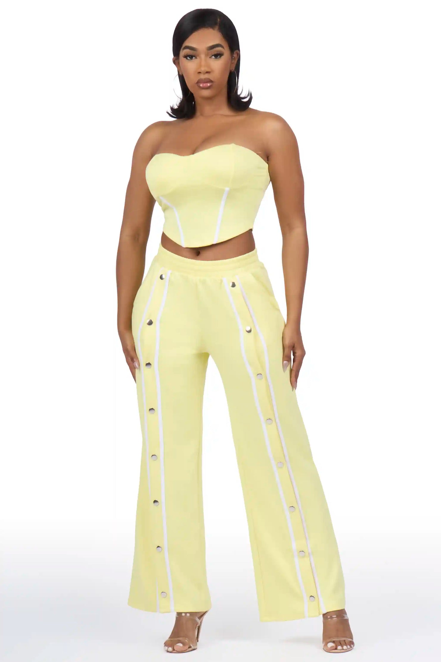 Decotah Yellow Tube Lounge Track Set