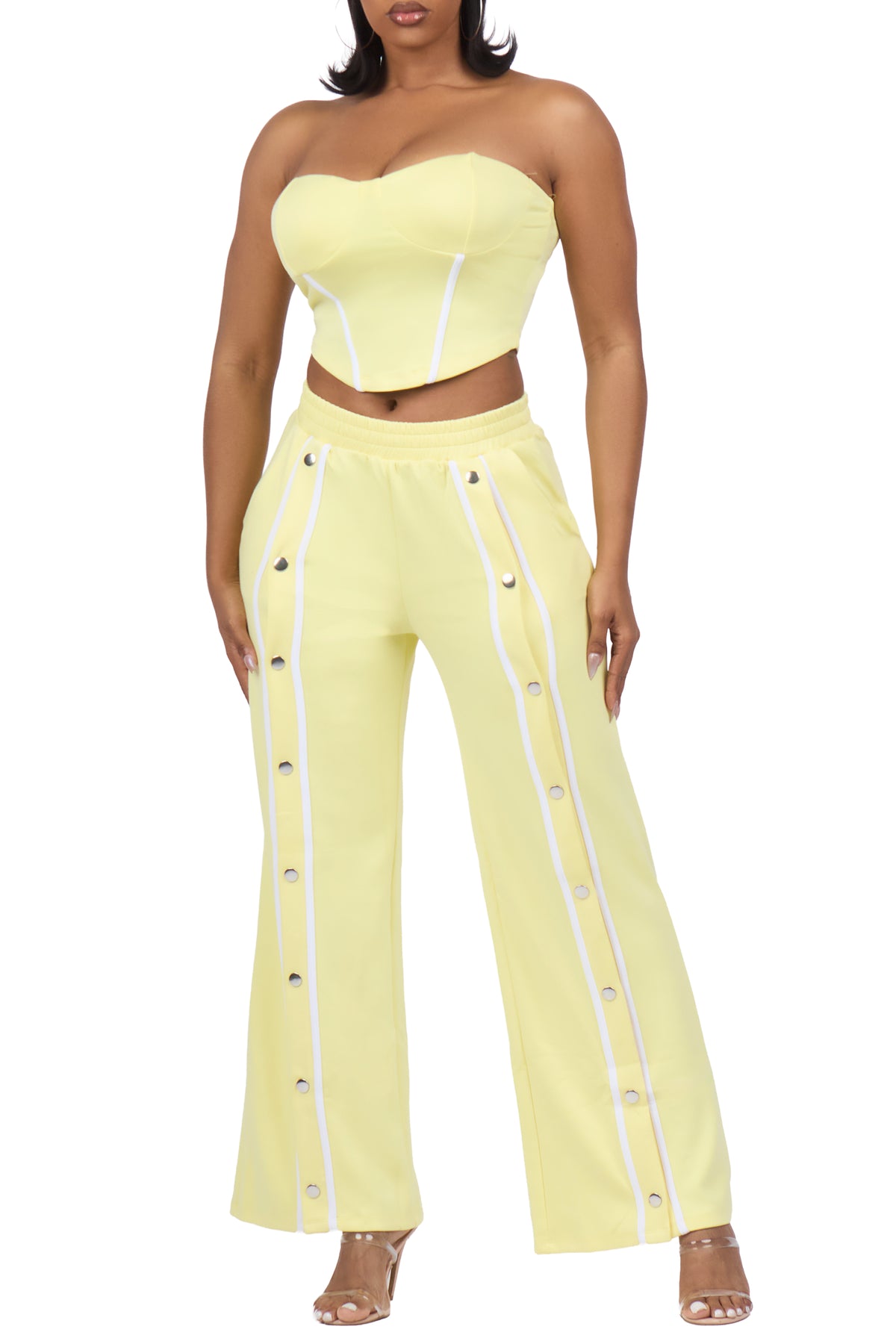 Decotah Yellow Tube Lounge Track Set
