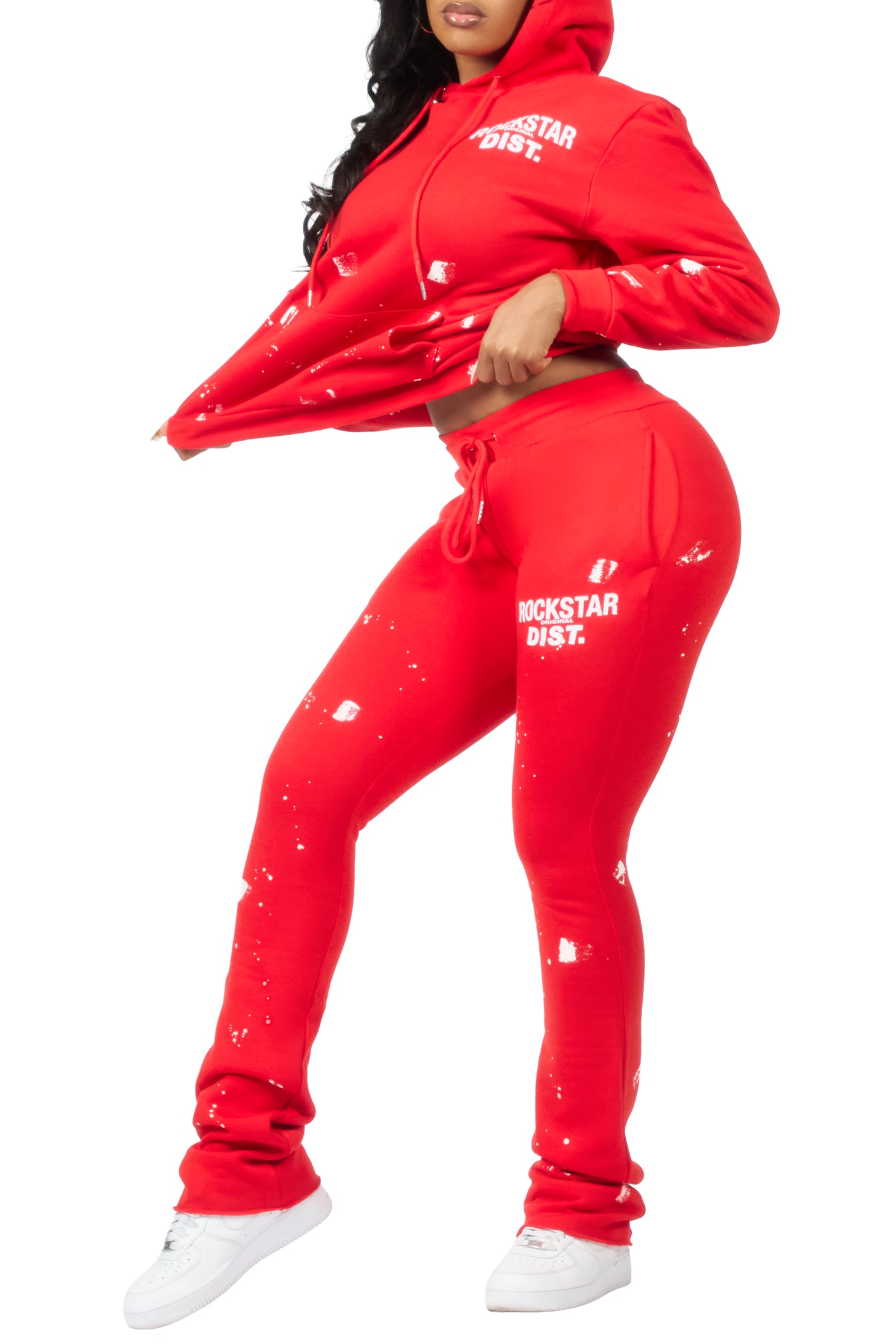Jhalana Red Stacked Track Set