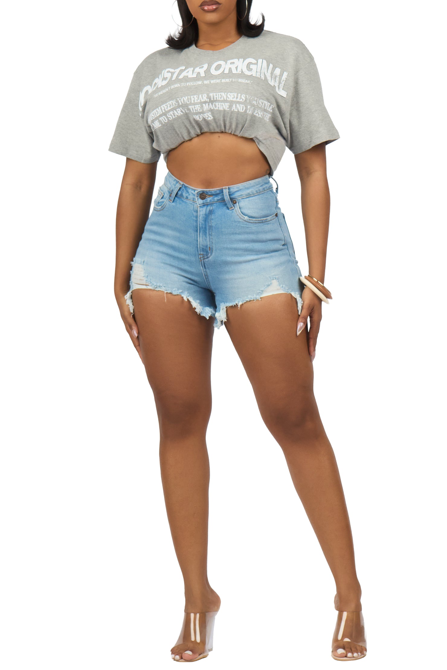 Tinshea Grey T-Shirt