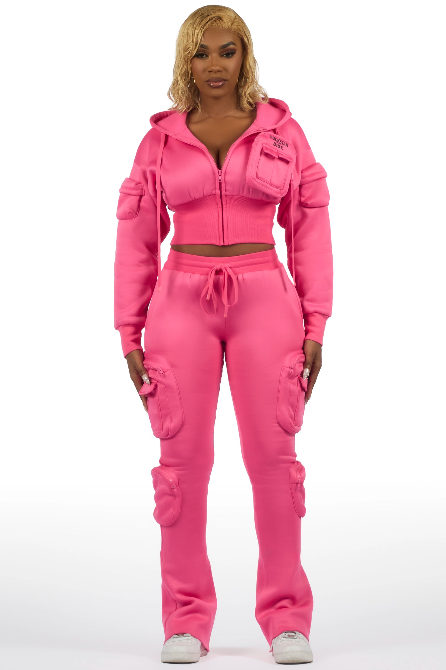 Reneikia Hot Pink Cargo Track Set