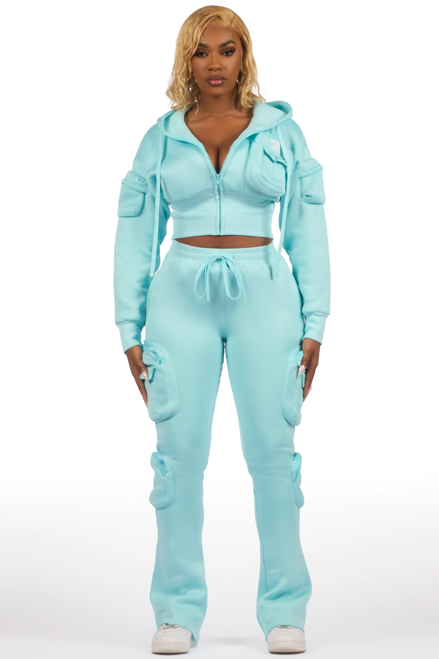 Reneikia Baby Blue Cargo Track Set