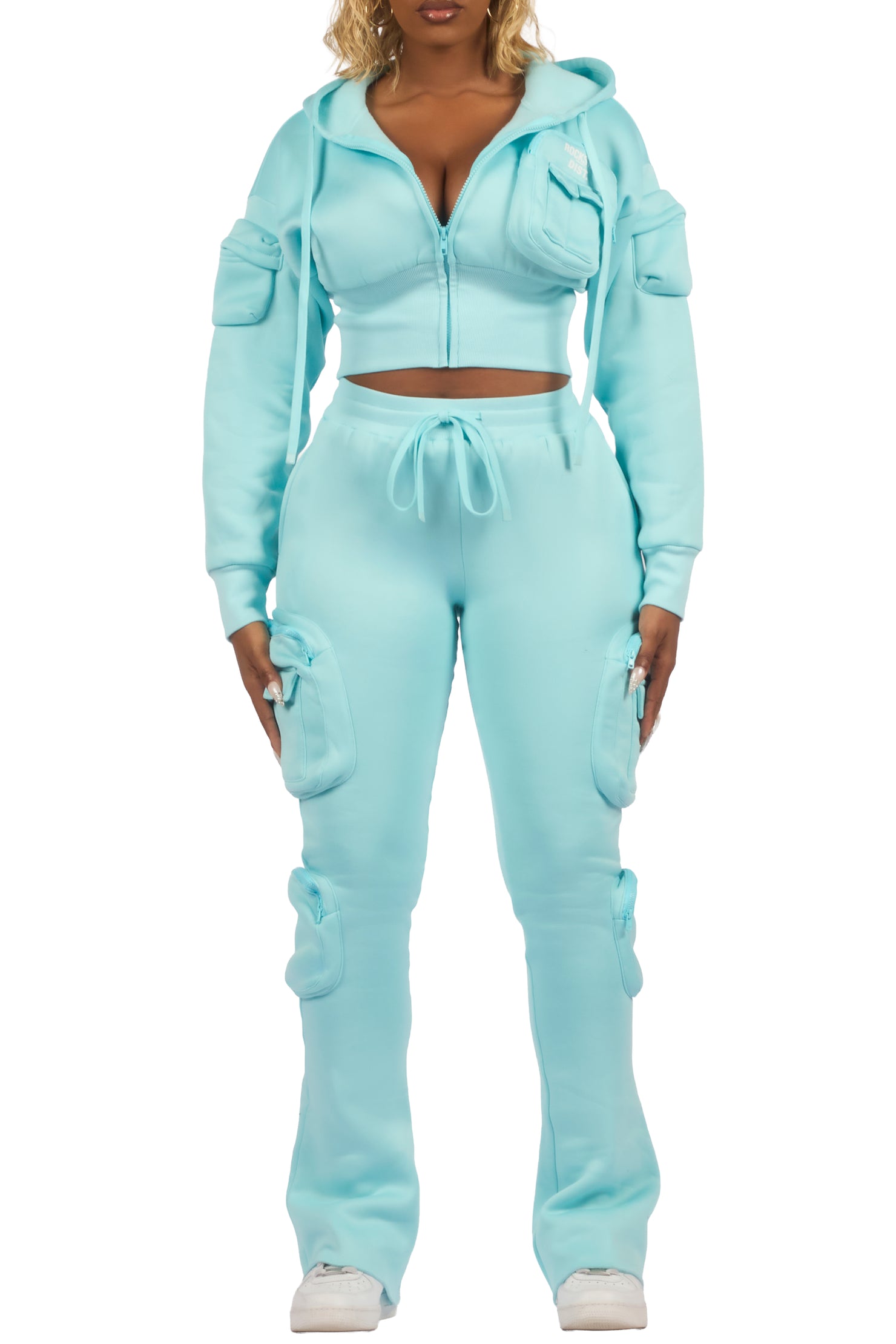 Reneikia Baby Blue Cargo Track Set