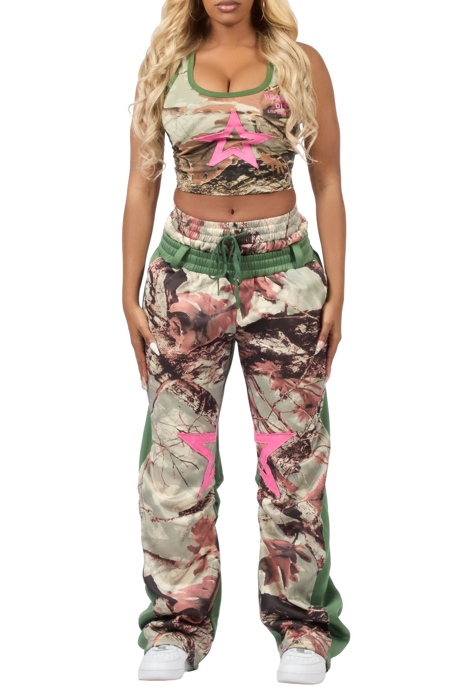 Canaan Tree Camo Graphic Tank Top