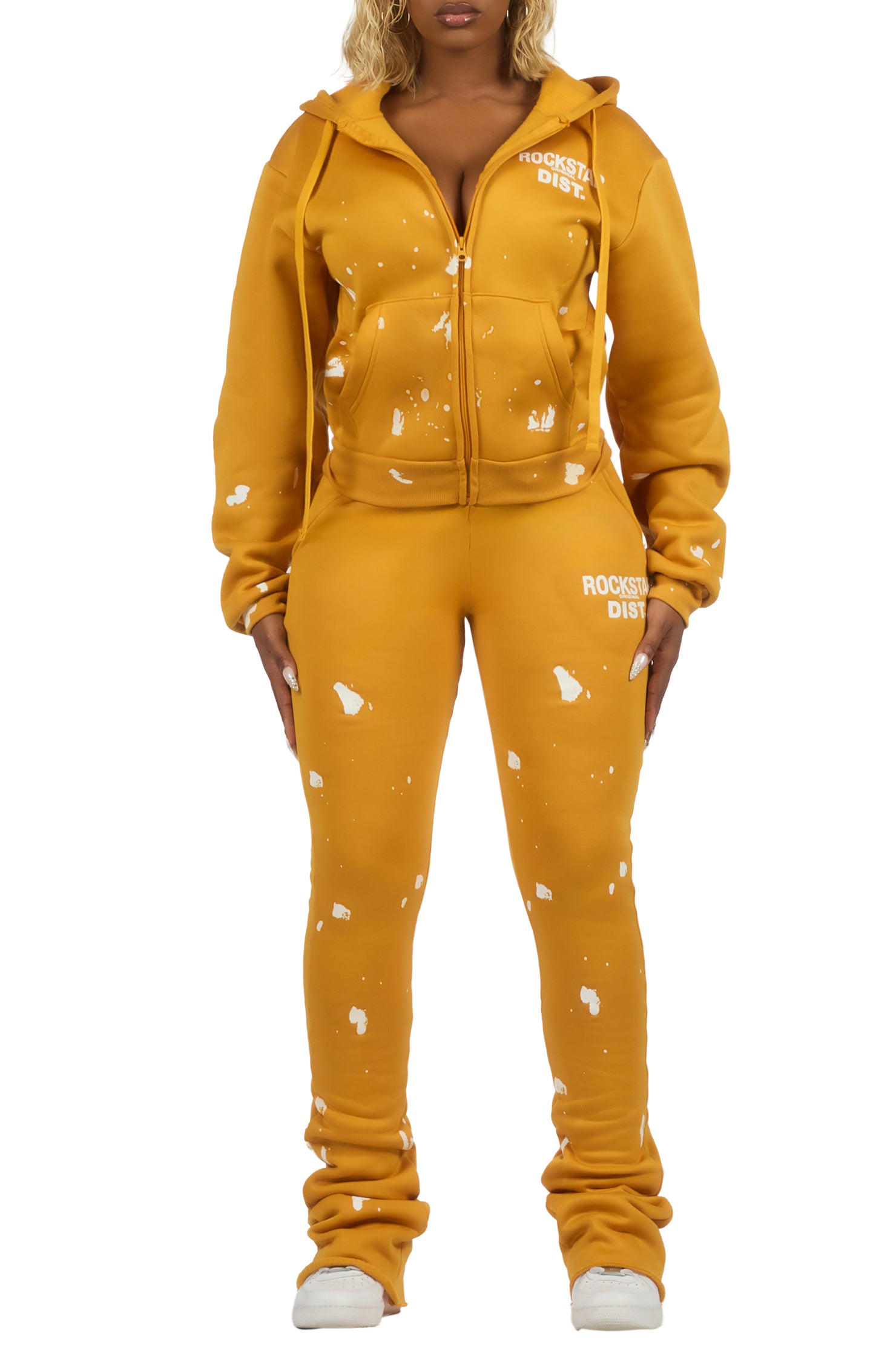 Halloway Gold Zip Up Super Stacked Trackset