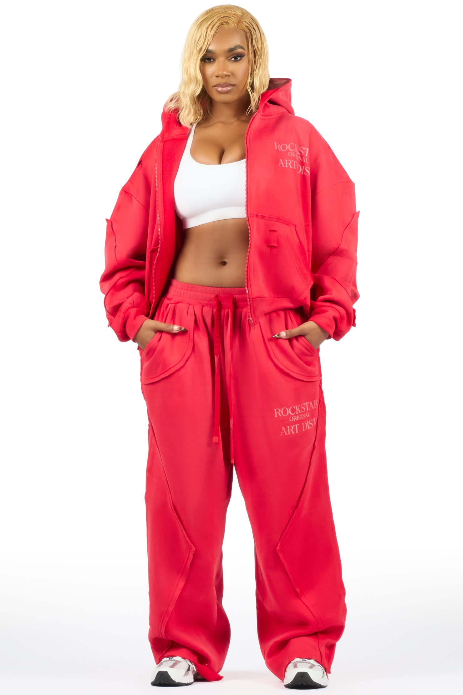 Jernyra Red Oversized Track Set