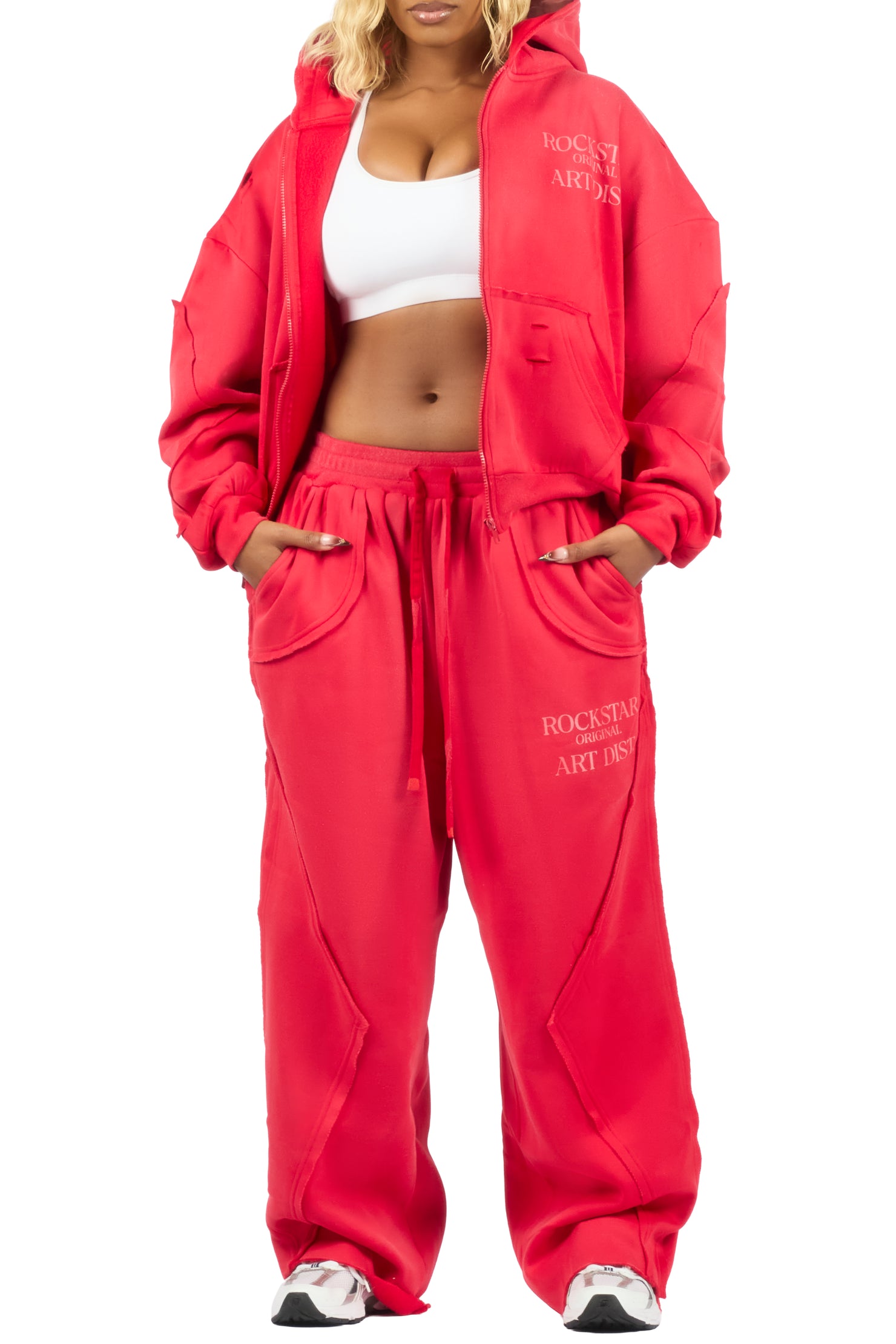 Jernyra Red Oversized Track Set