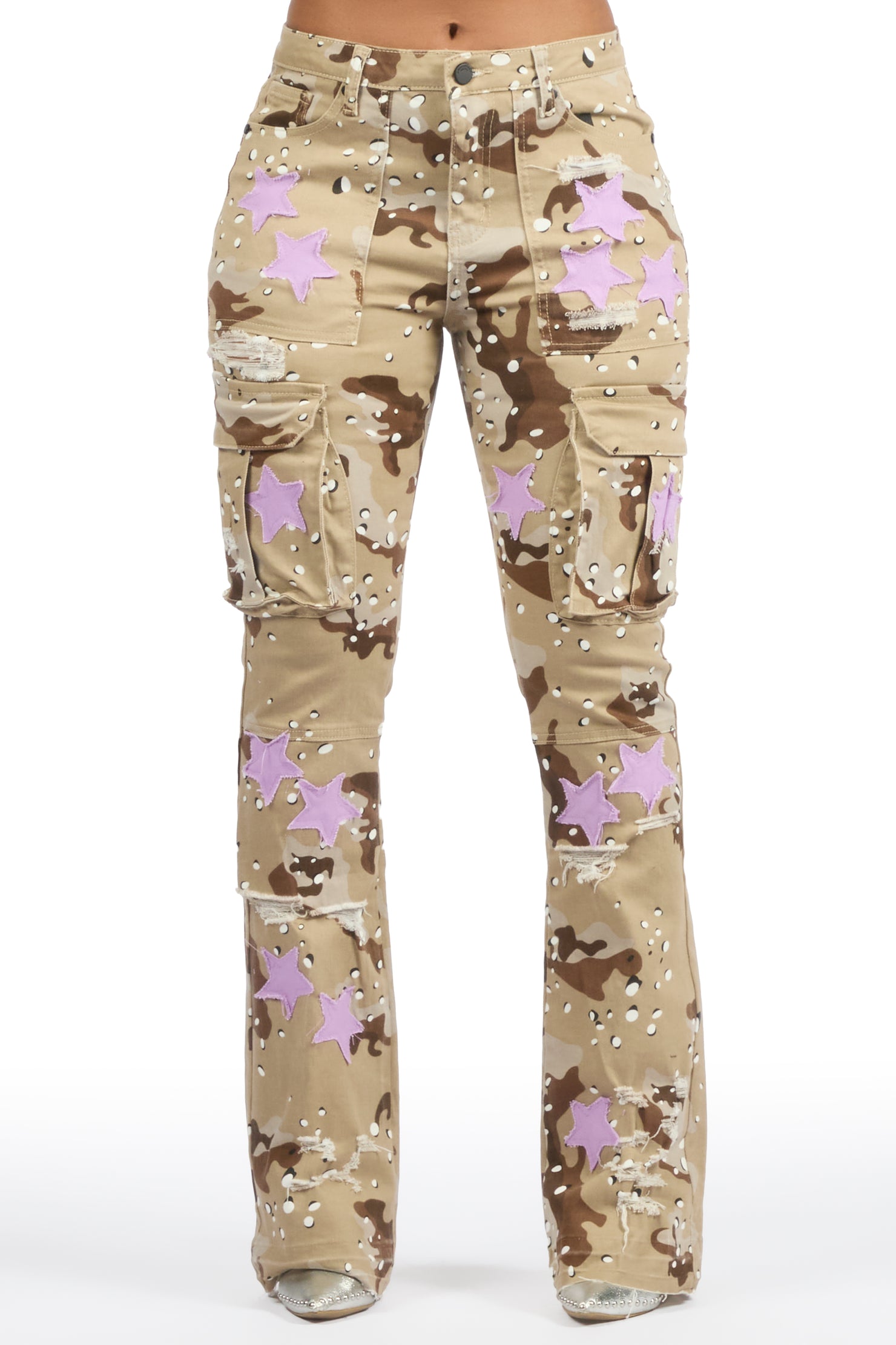 Kamron Desert Camo Stacked Jean