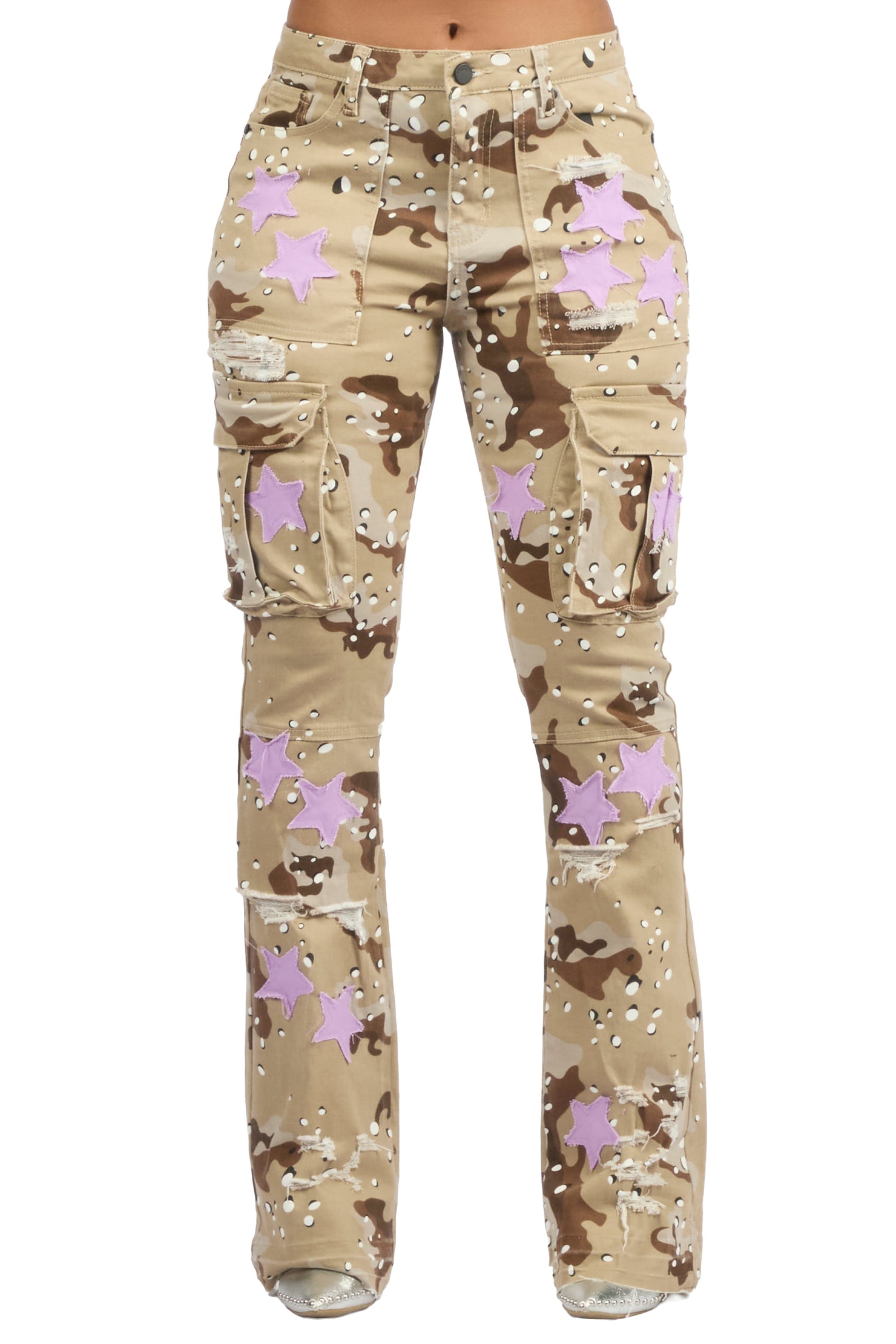 Kamron Desert Camo Stacked Jean