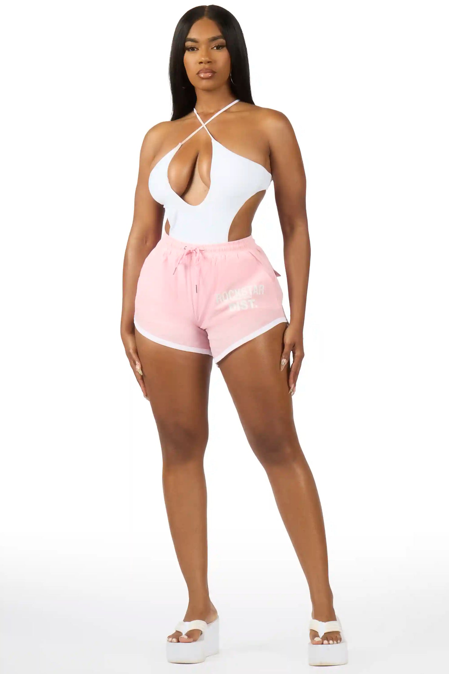Shereen Pink Short