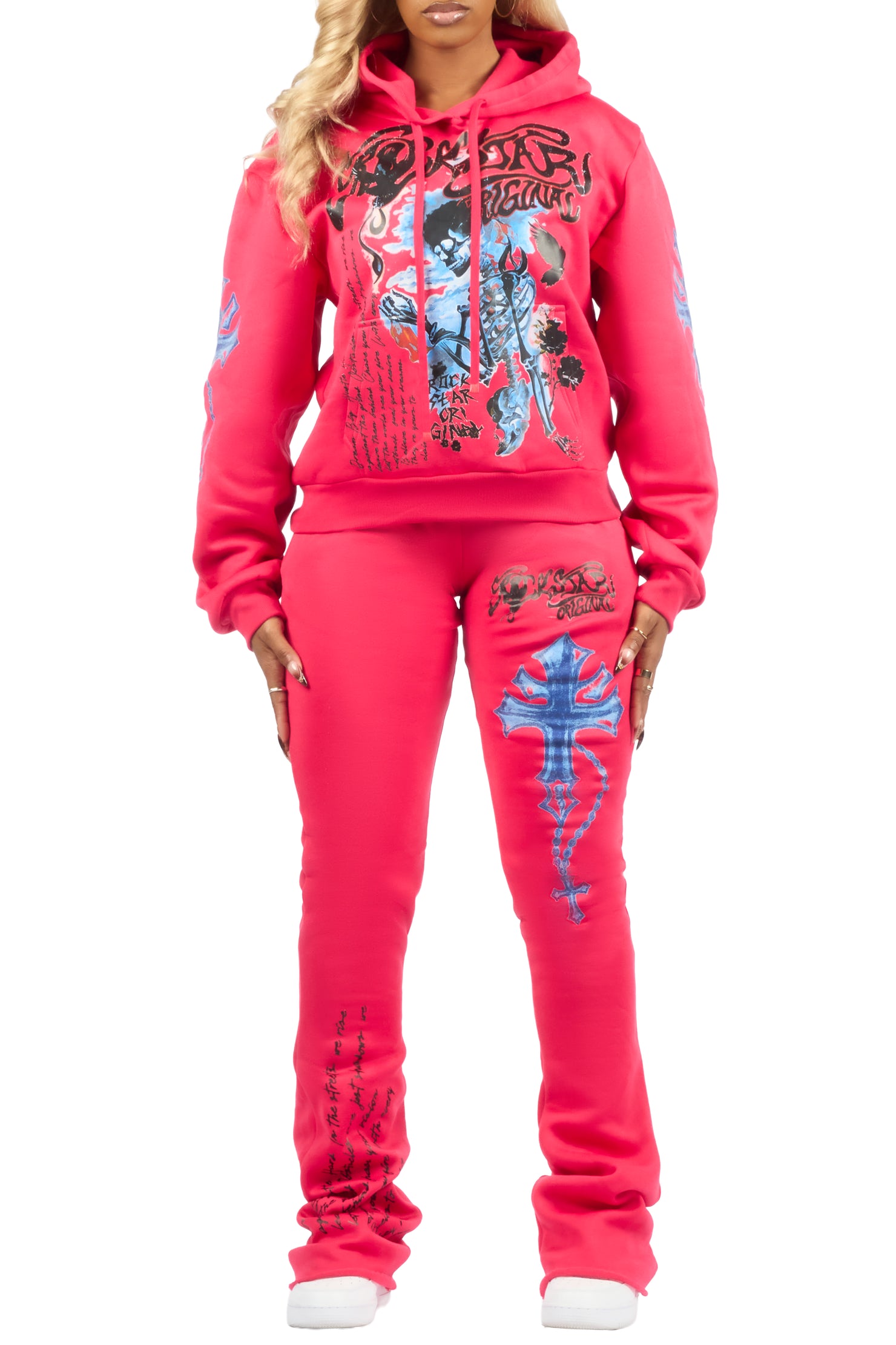 Chapelle Pink Super Stacked Trackset