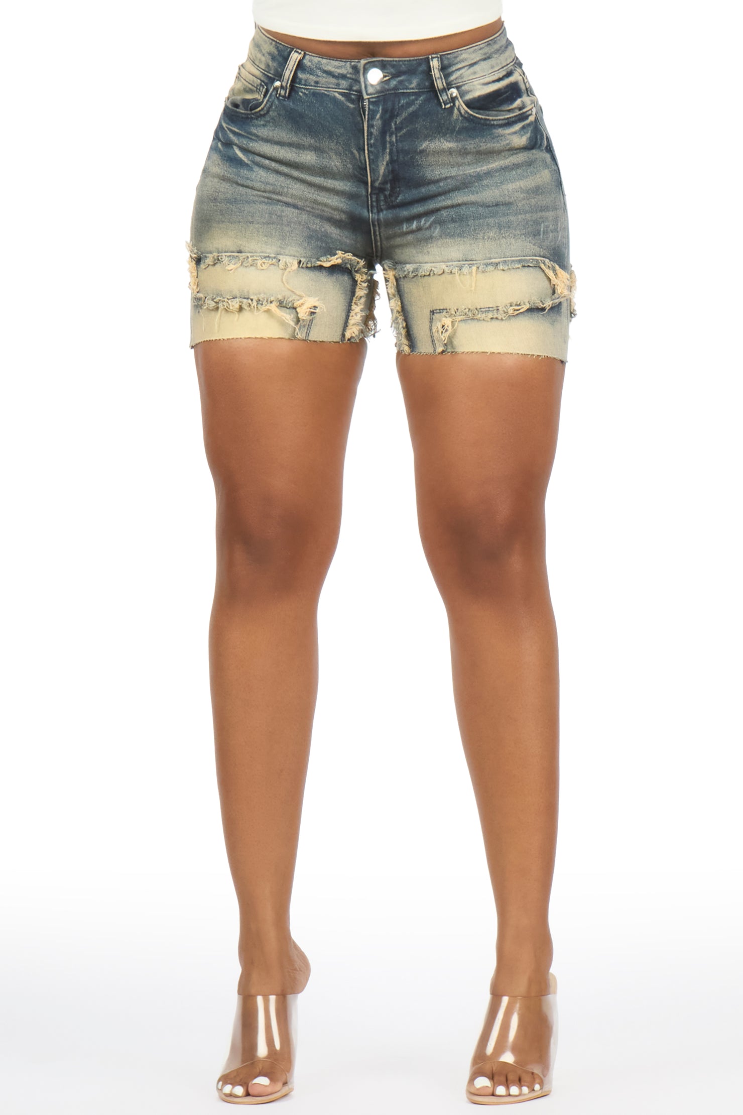 Sadria Tint Wash Booty Short