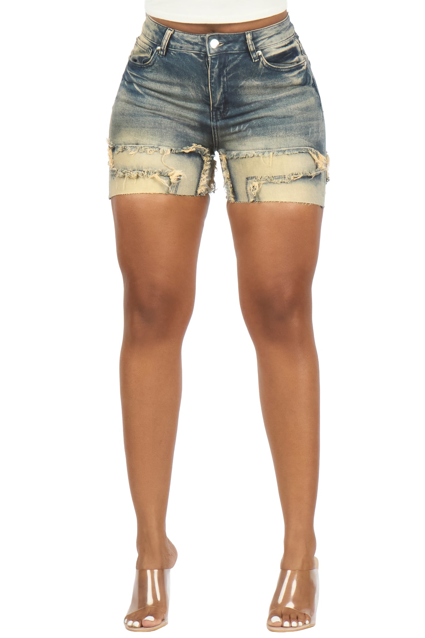 Sadria Tint Wash Booty Short