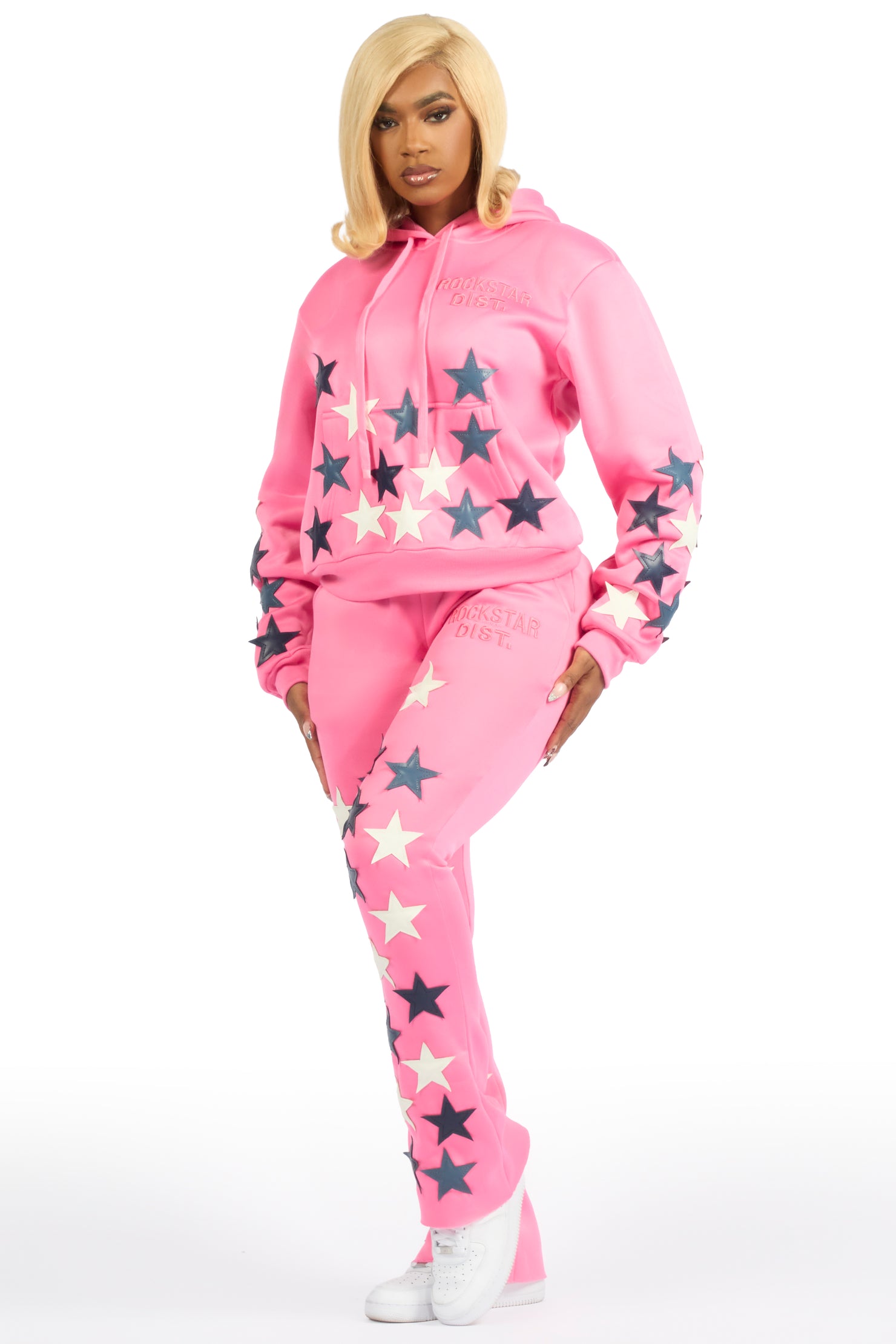 Starlena Pink Stacked Track Set