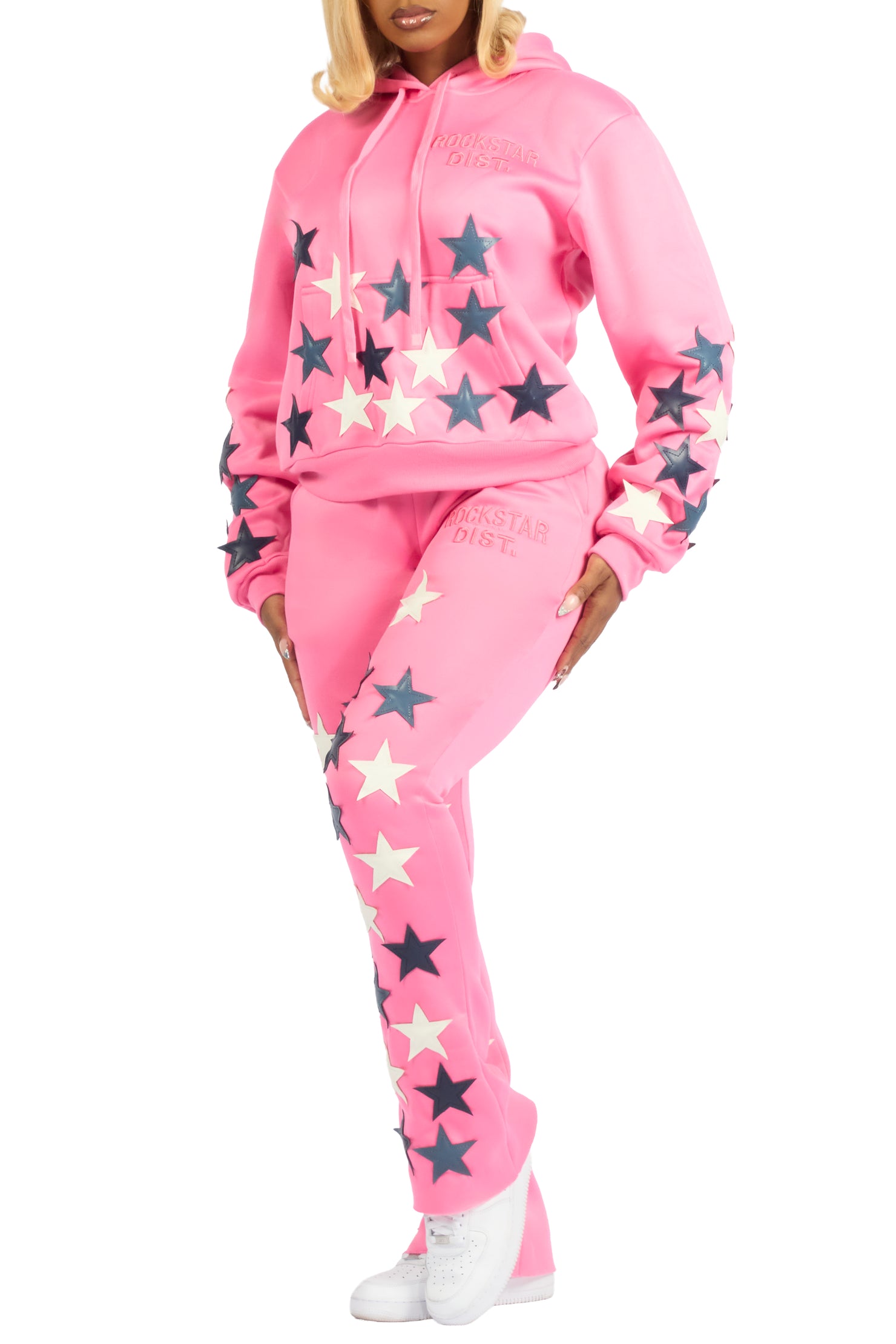 Starlena Pink Stacked Track Set