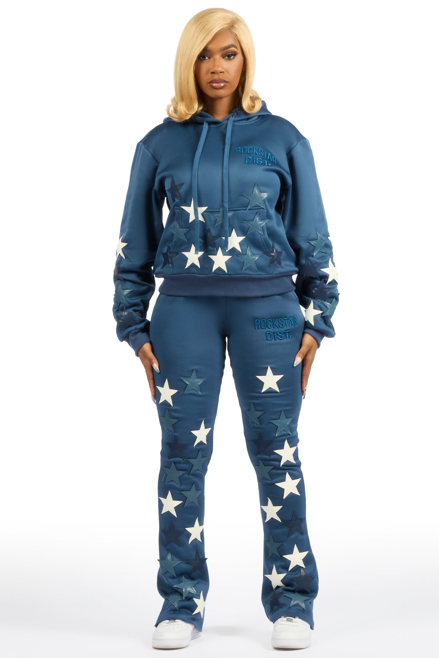 Starlena Blue Stacked Track Set