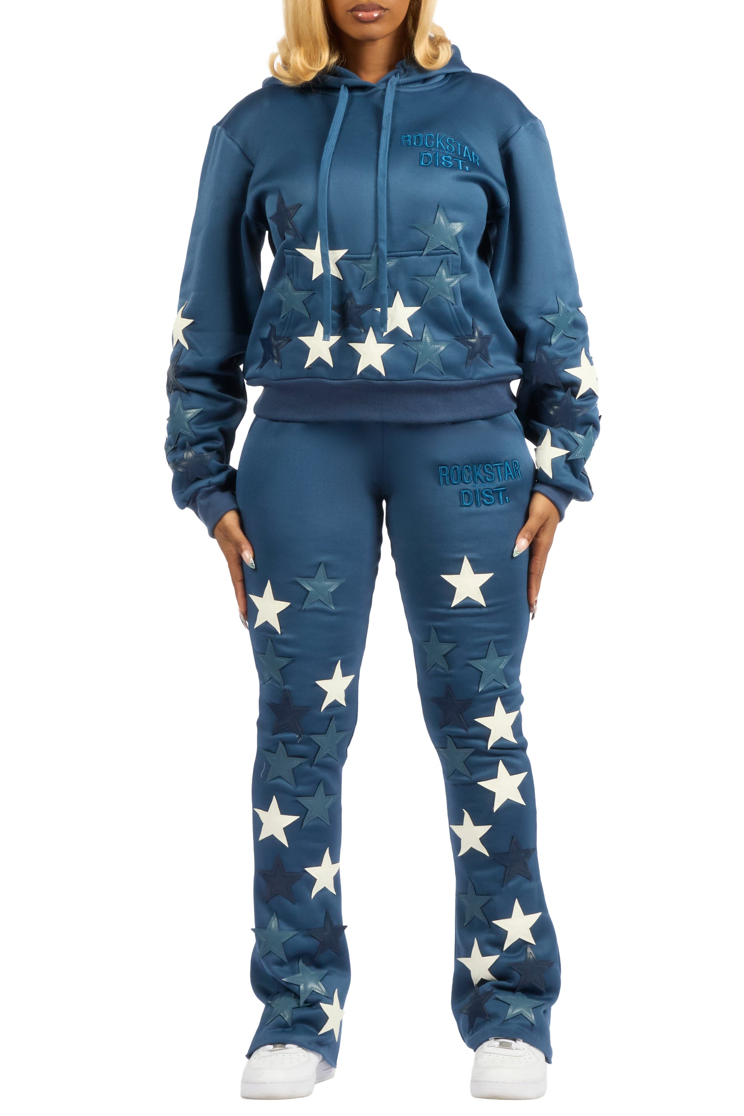 Starlena Blue Stacked Track Set