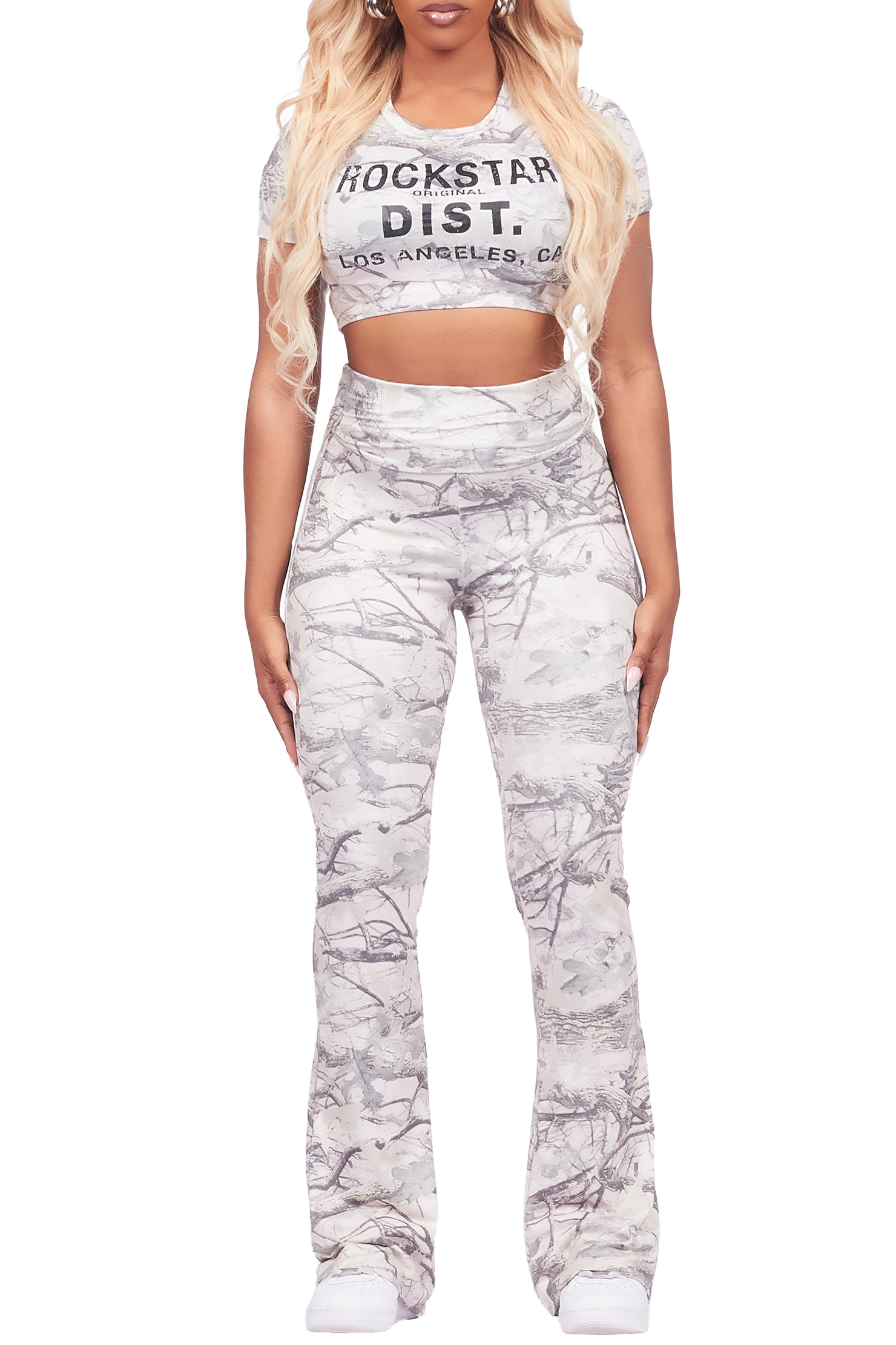 Tareca Tree Camo Lounge T-Shirt Trackset
