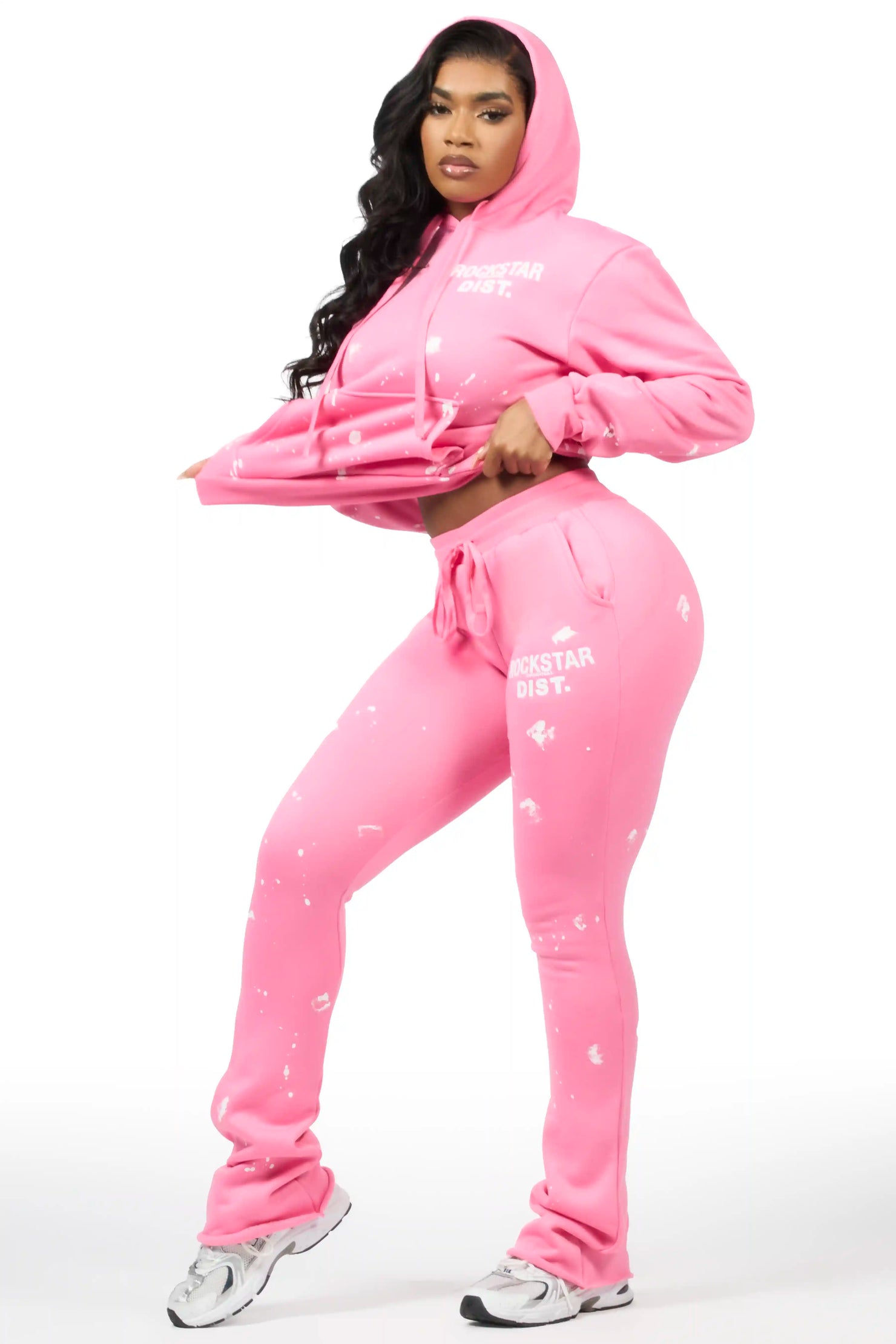 Hadley Pink Super Stacked Trackset
