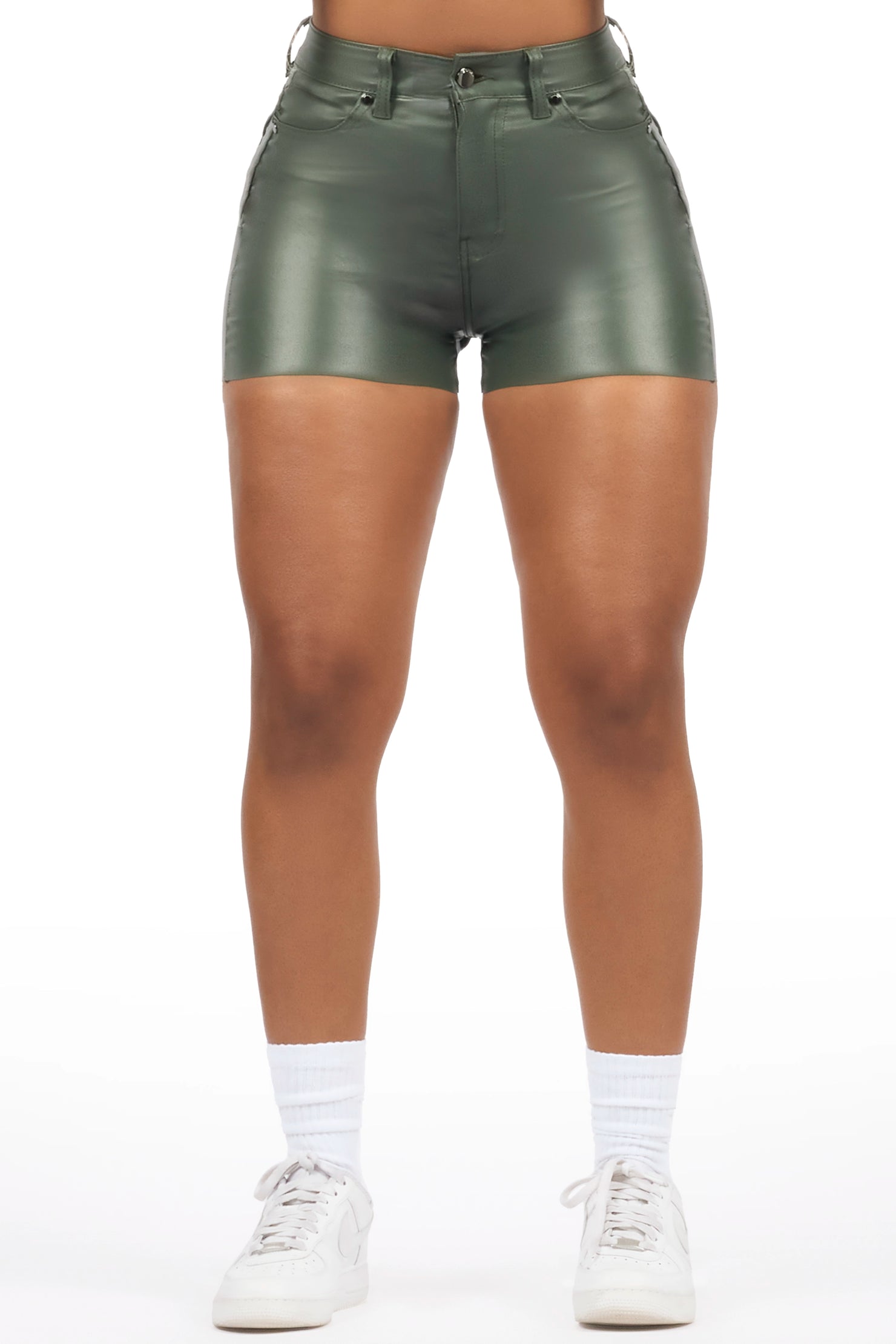 Tamry Green PU Short