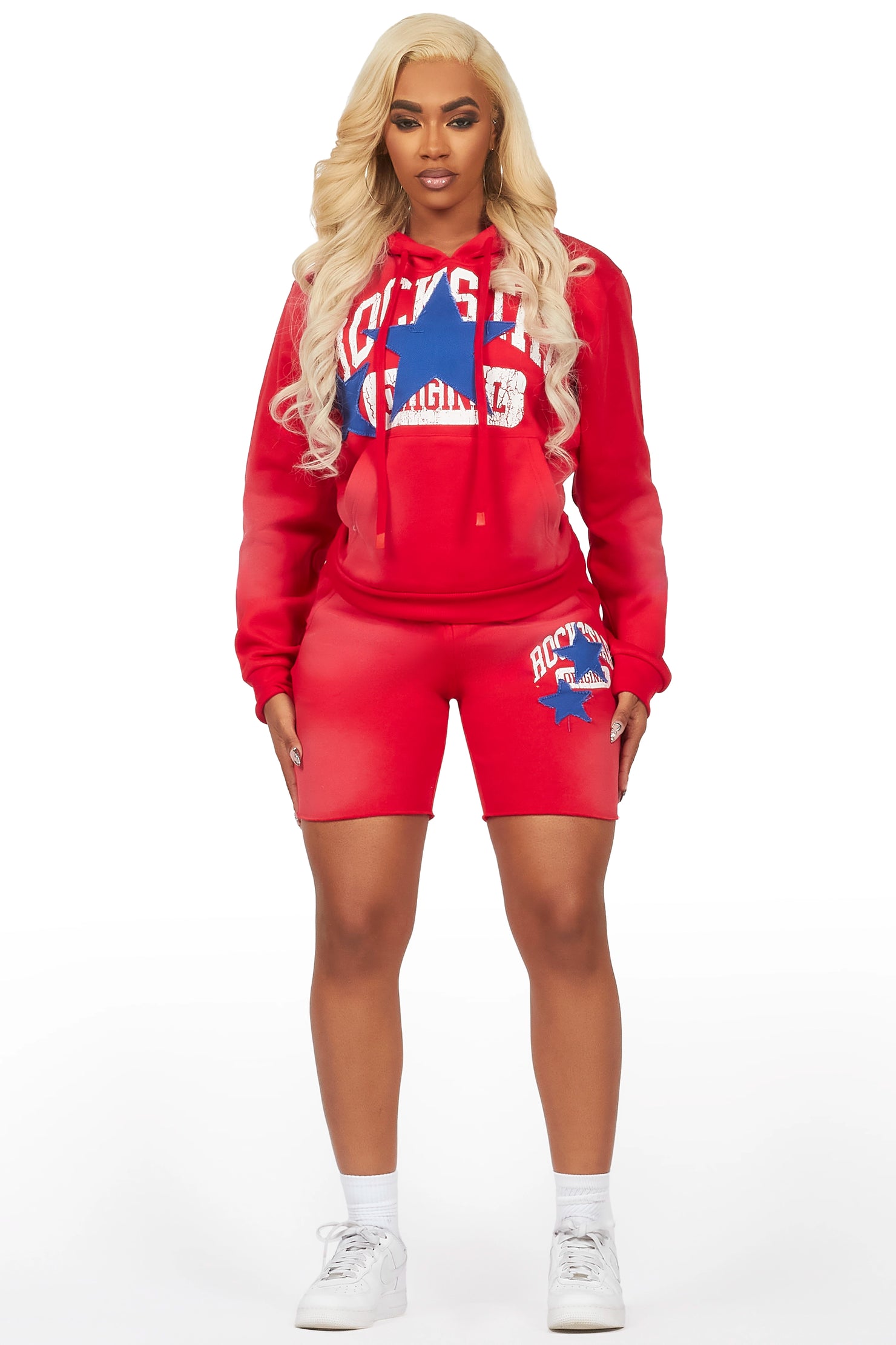 Ivelisse Red Short Set