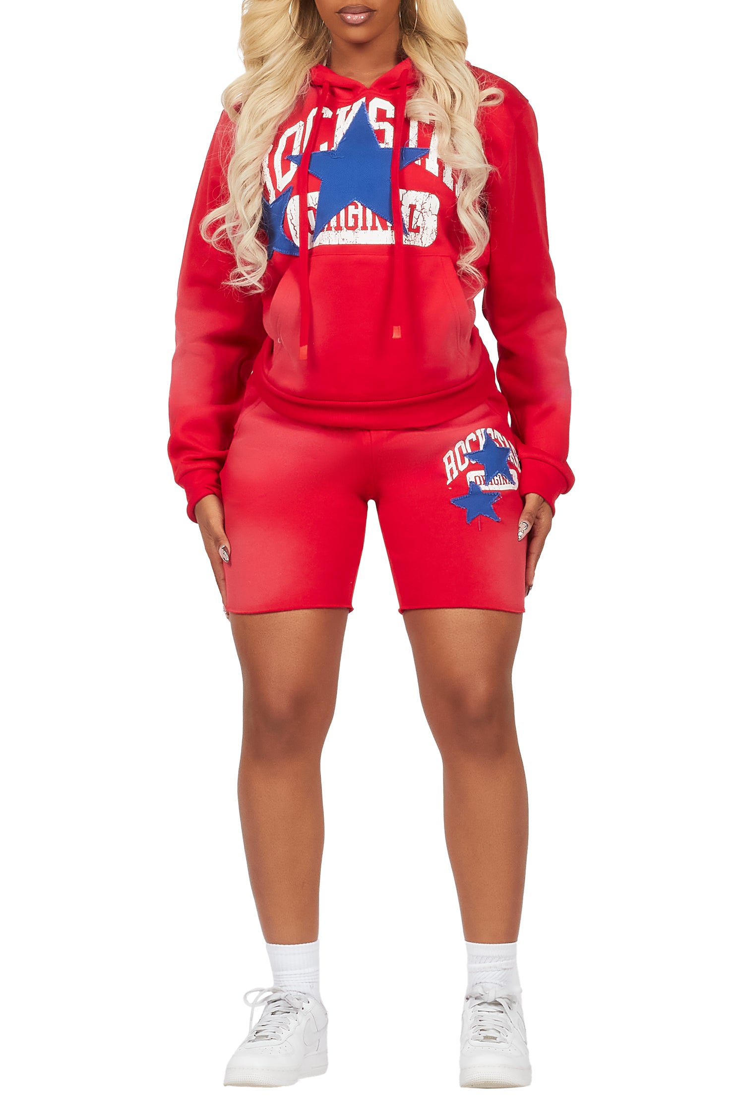 Ivelisse Red Short Set