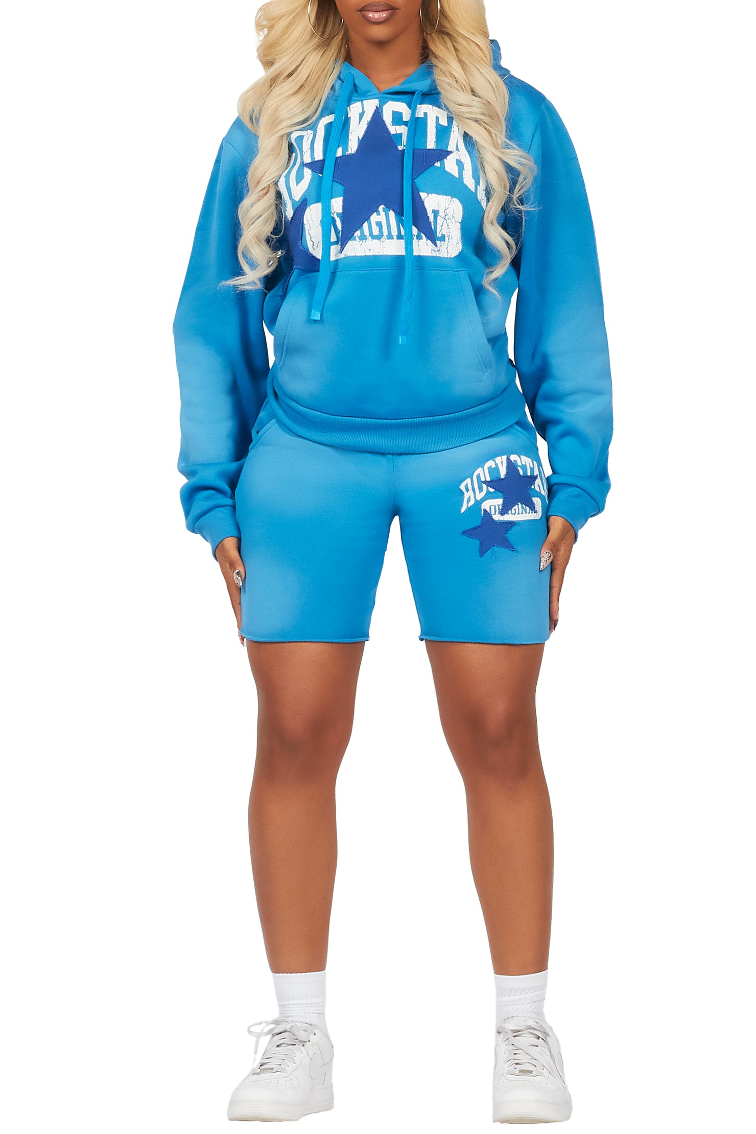 Ivelisse Blue Short Set