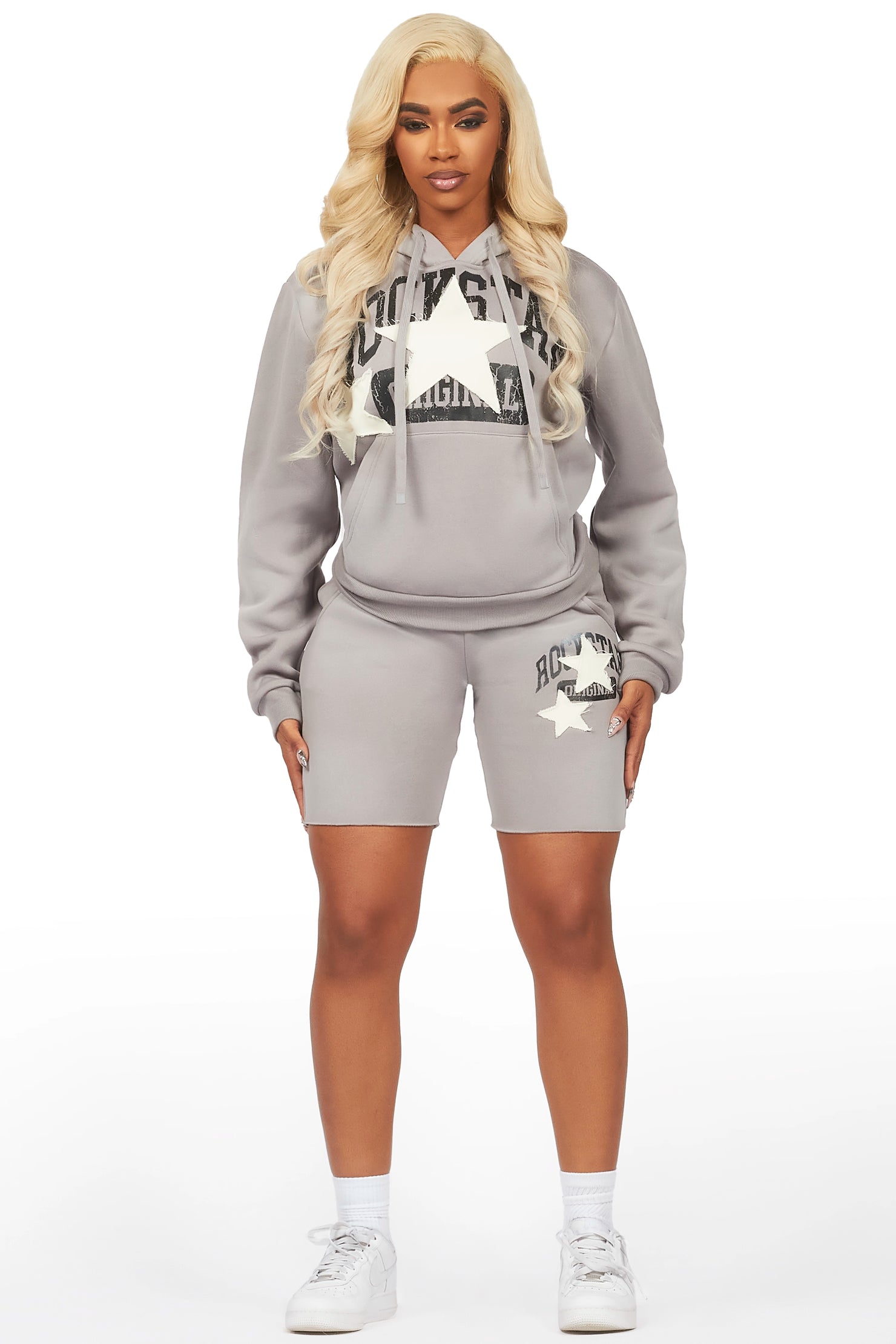 Ivelisse Grey Short Set