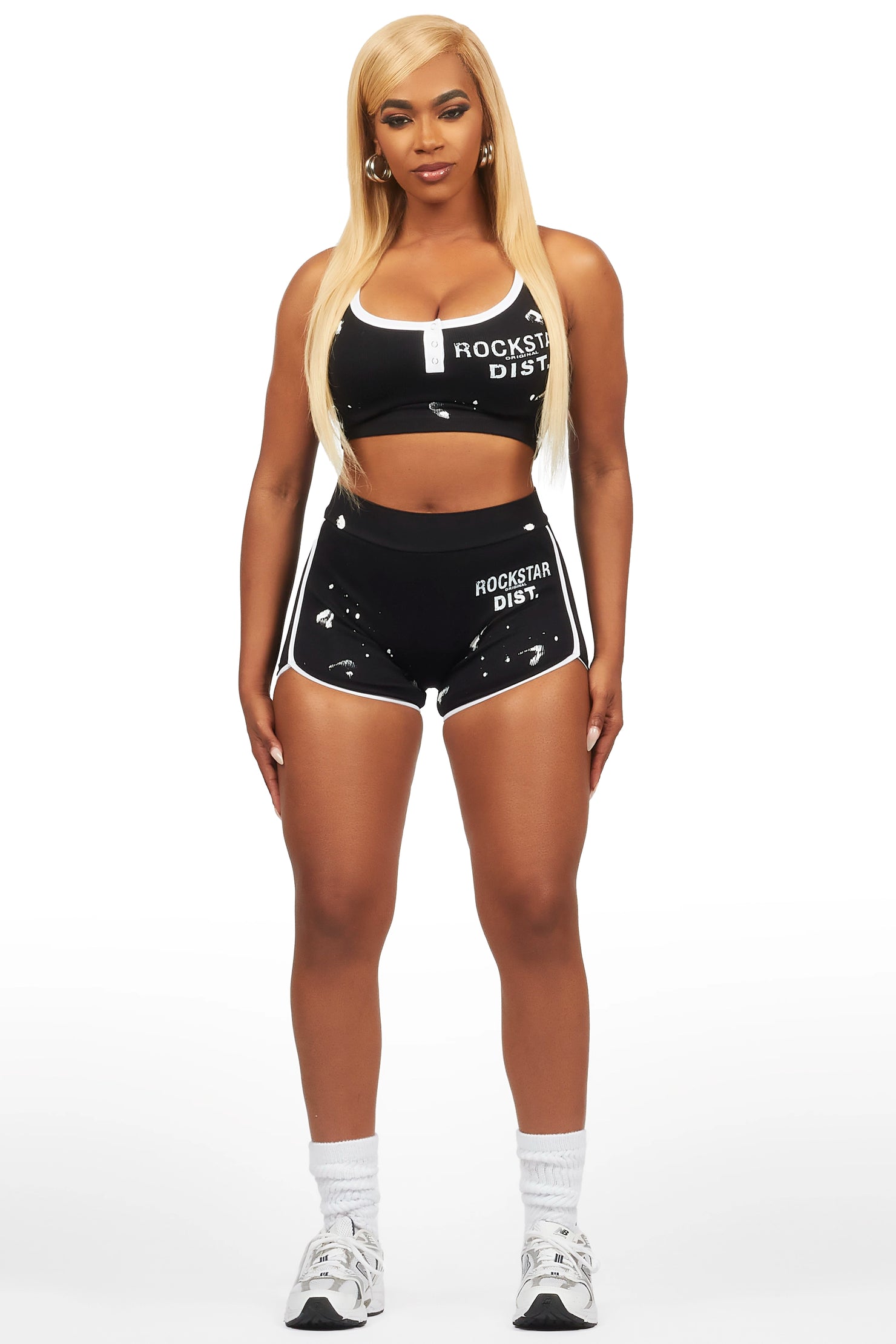 Tameka Black Short Set