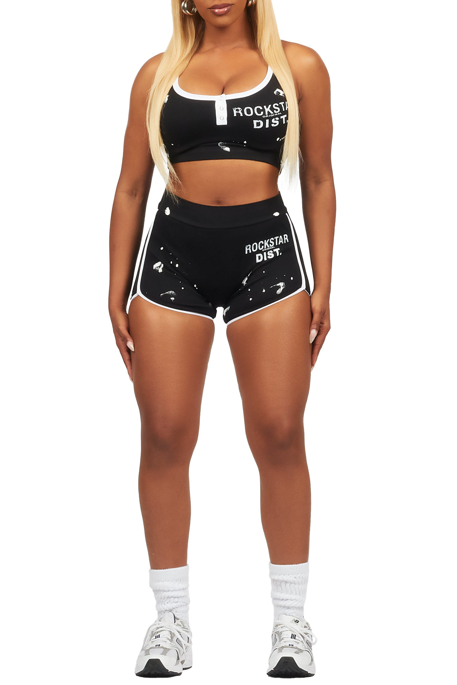 Tameka Black Short Set