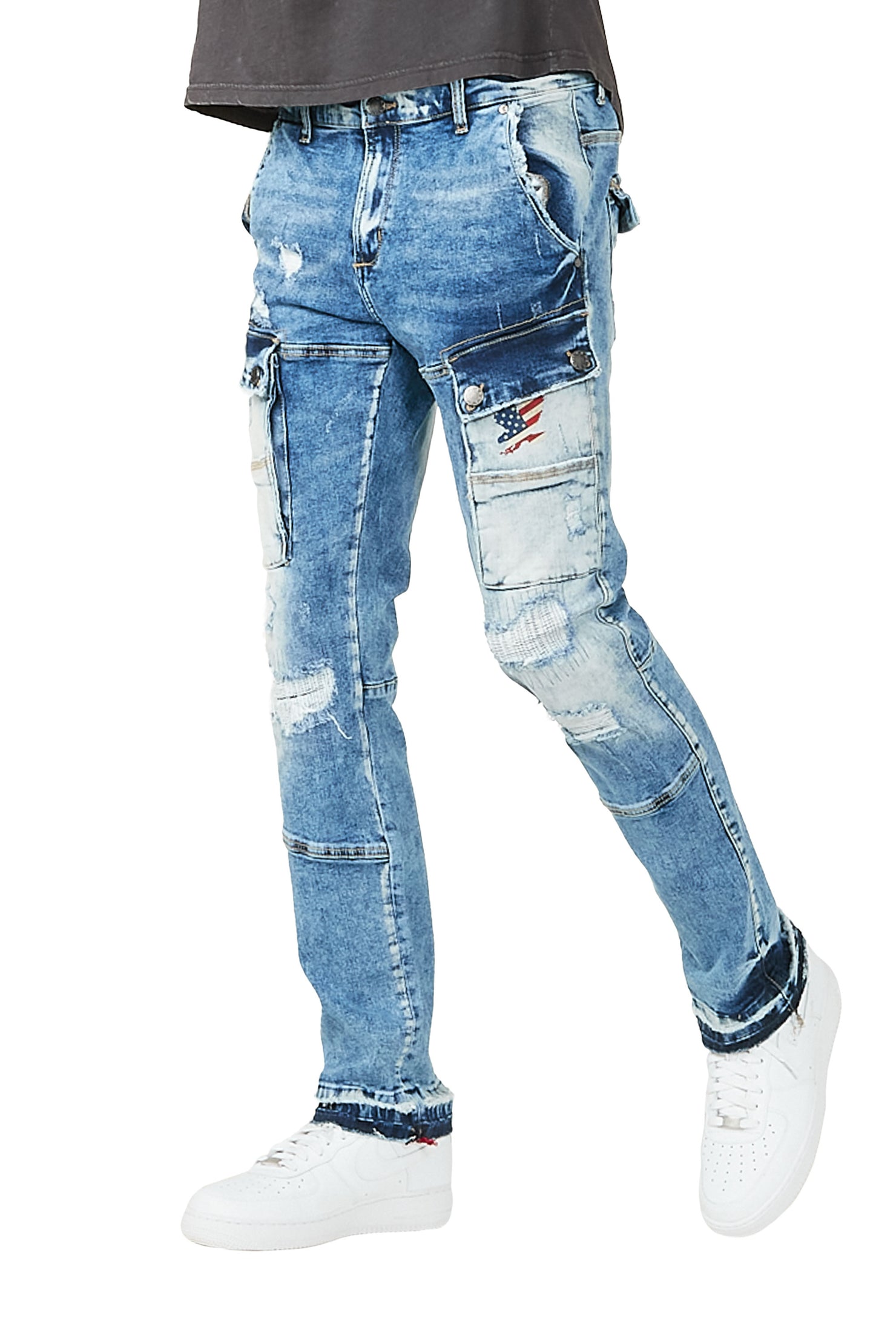 Kaipo Light Blue Pocket Jean