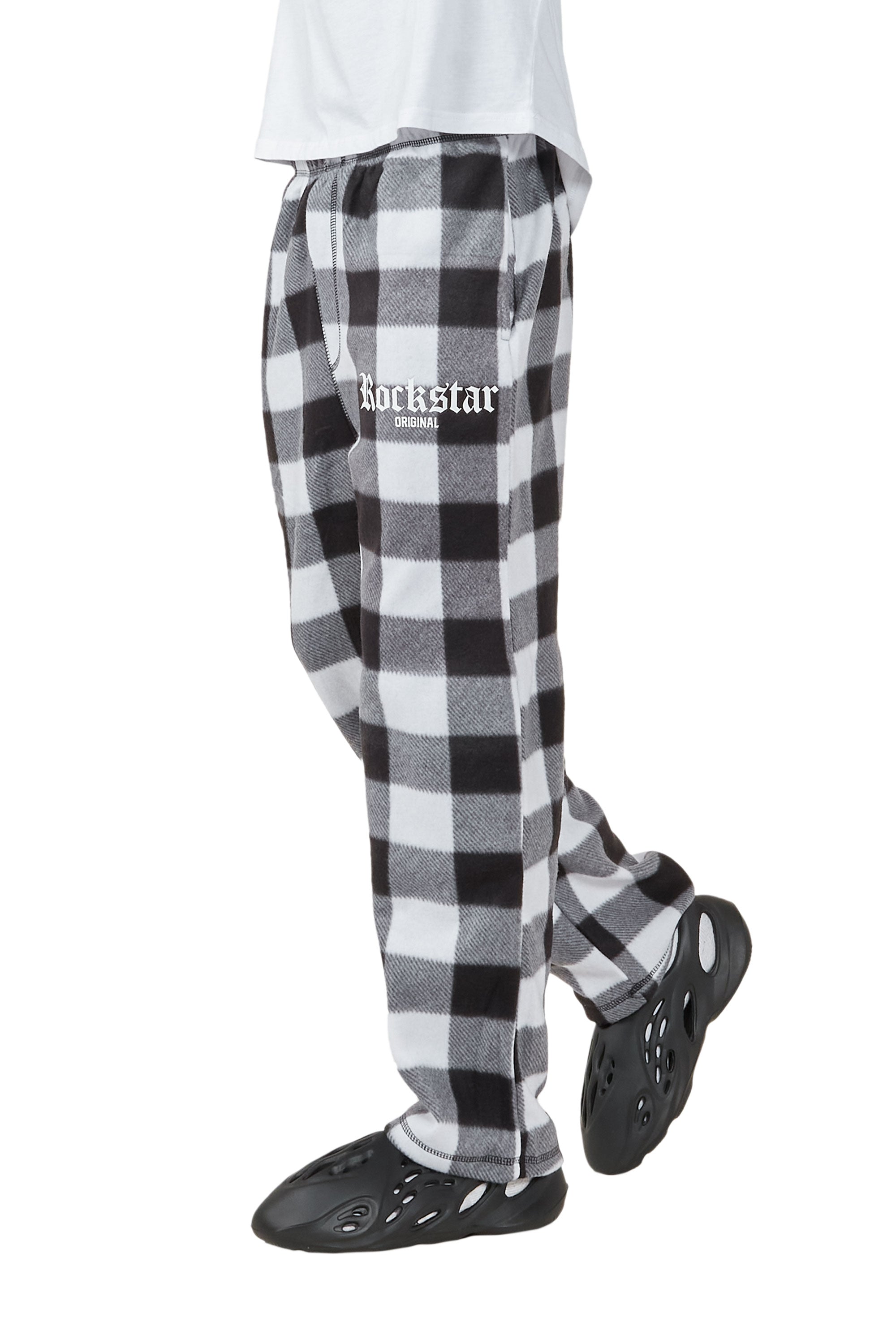Nigel Black/White Plaid Pajamas