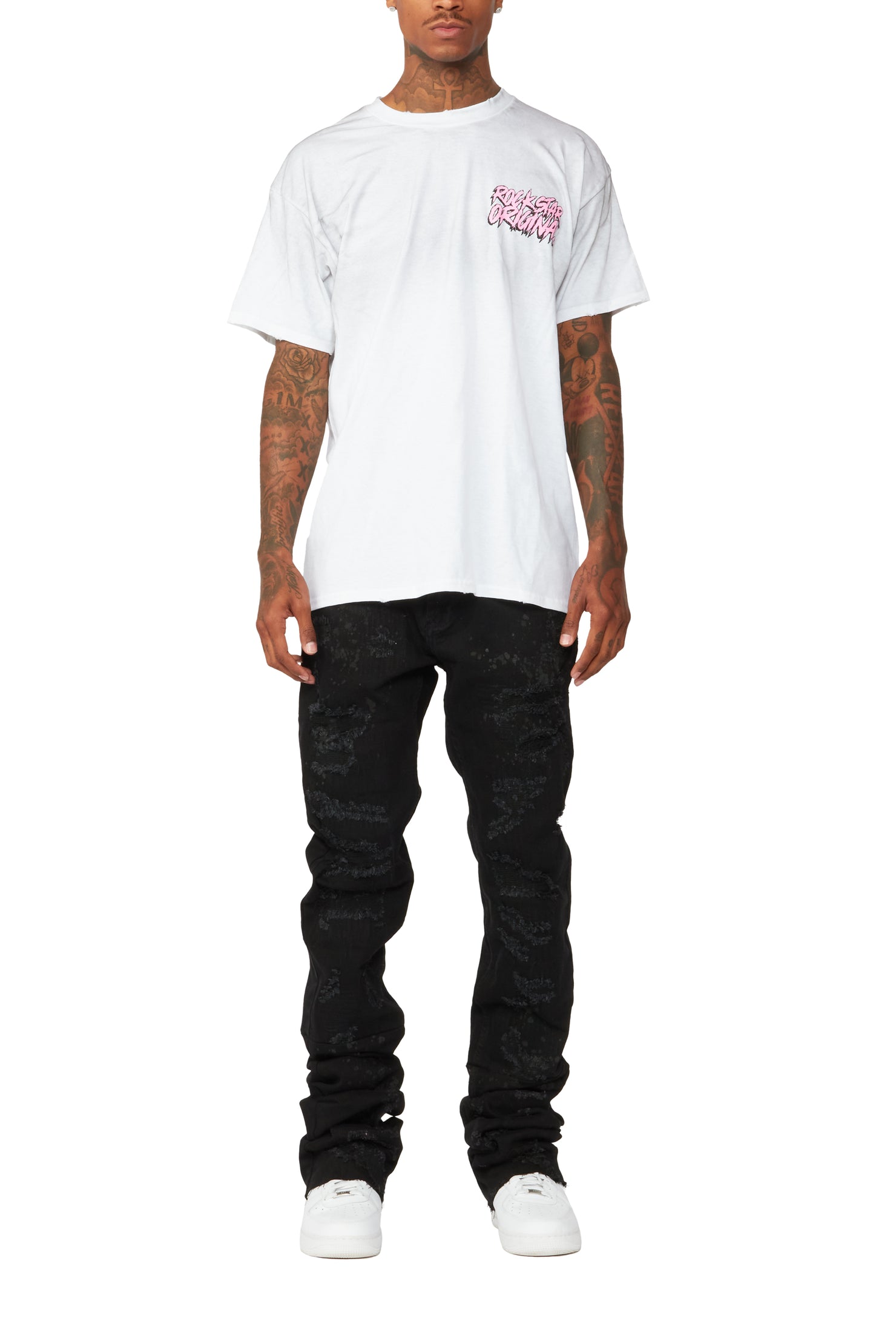 Dastard White Graphic T-Shirt