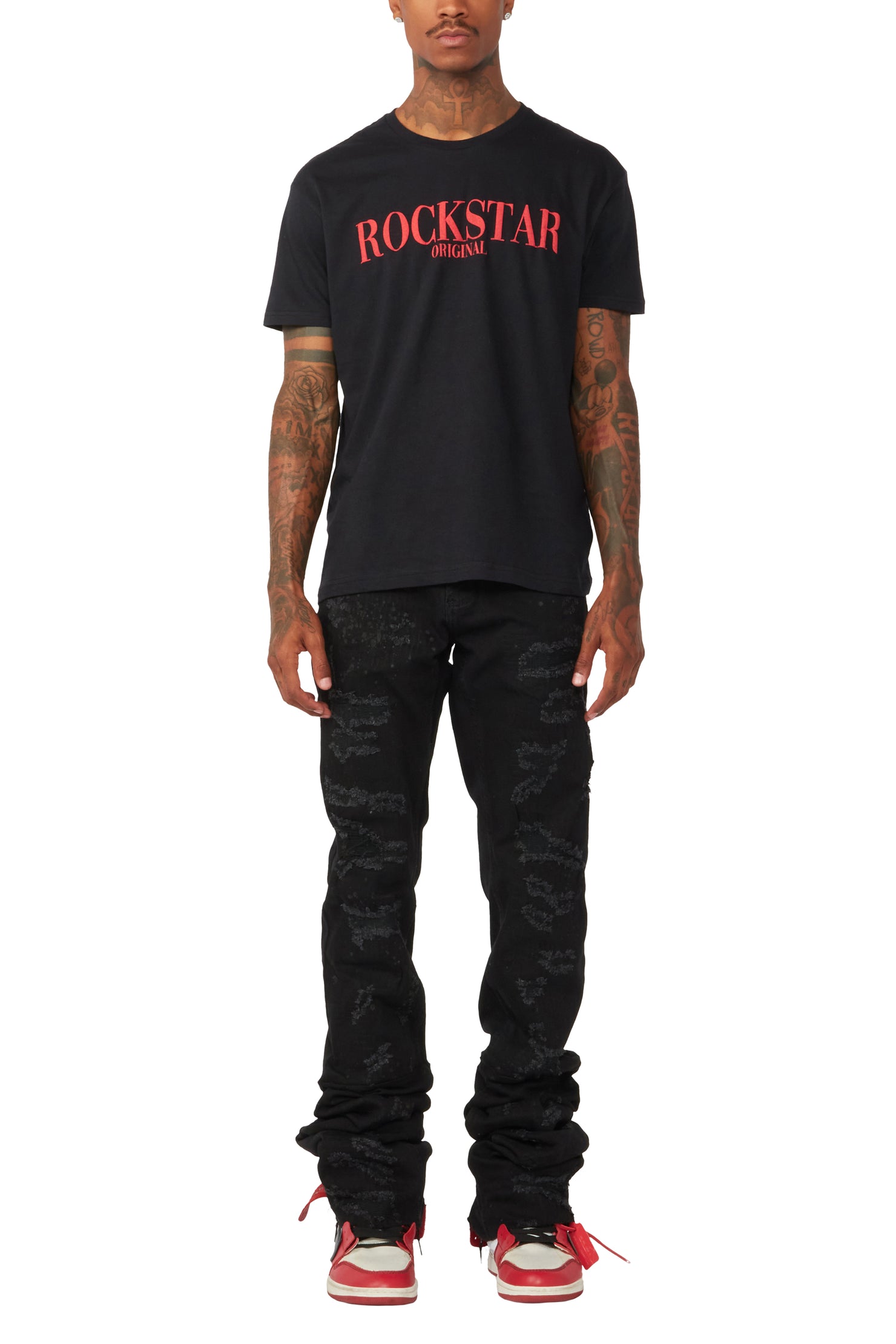Trevi & Octavio Black/Red Super Stacked Bundle Set