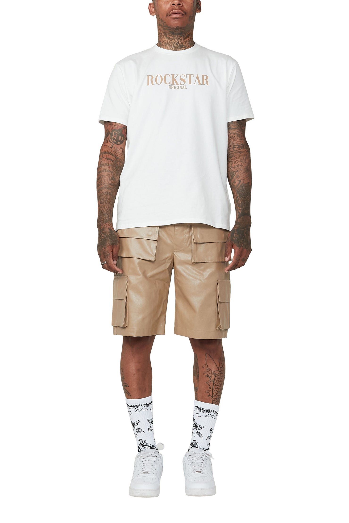 Callum Beige Short Set