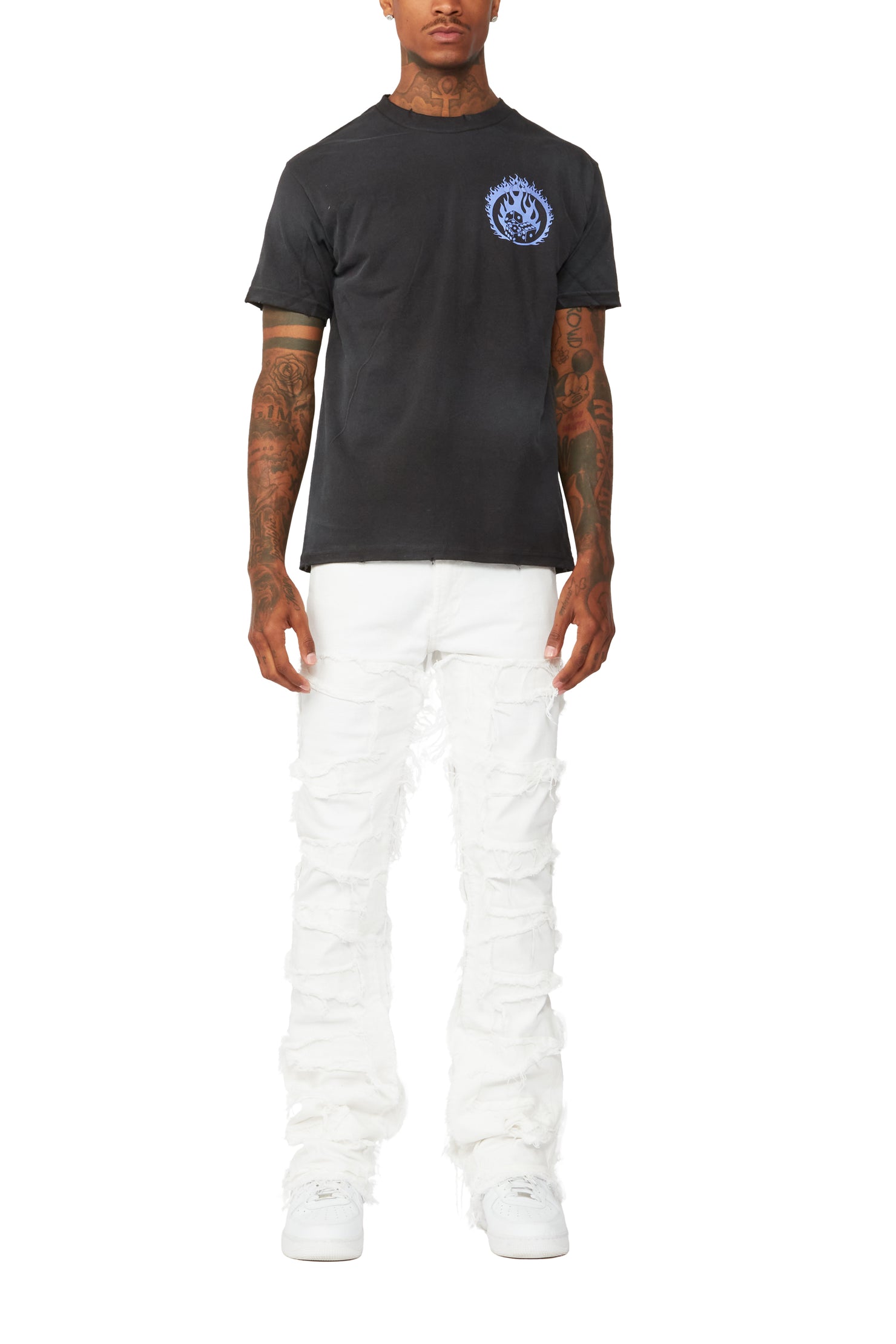 Seger Black Graphic T-Shirt