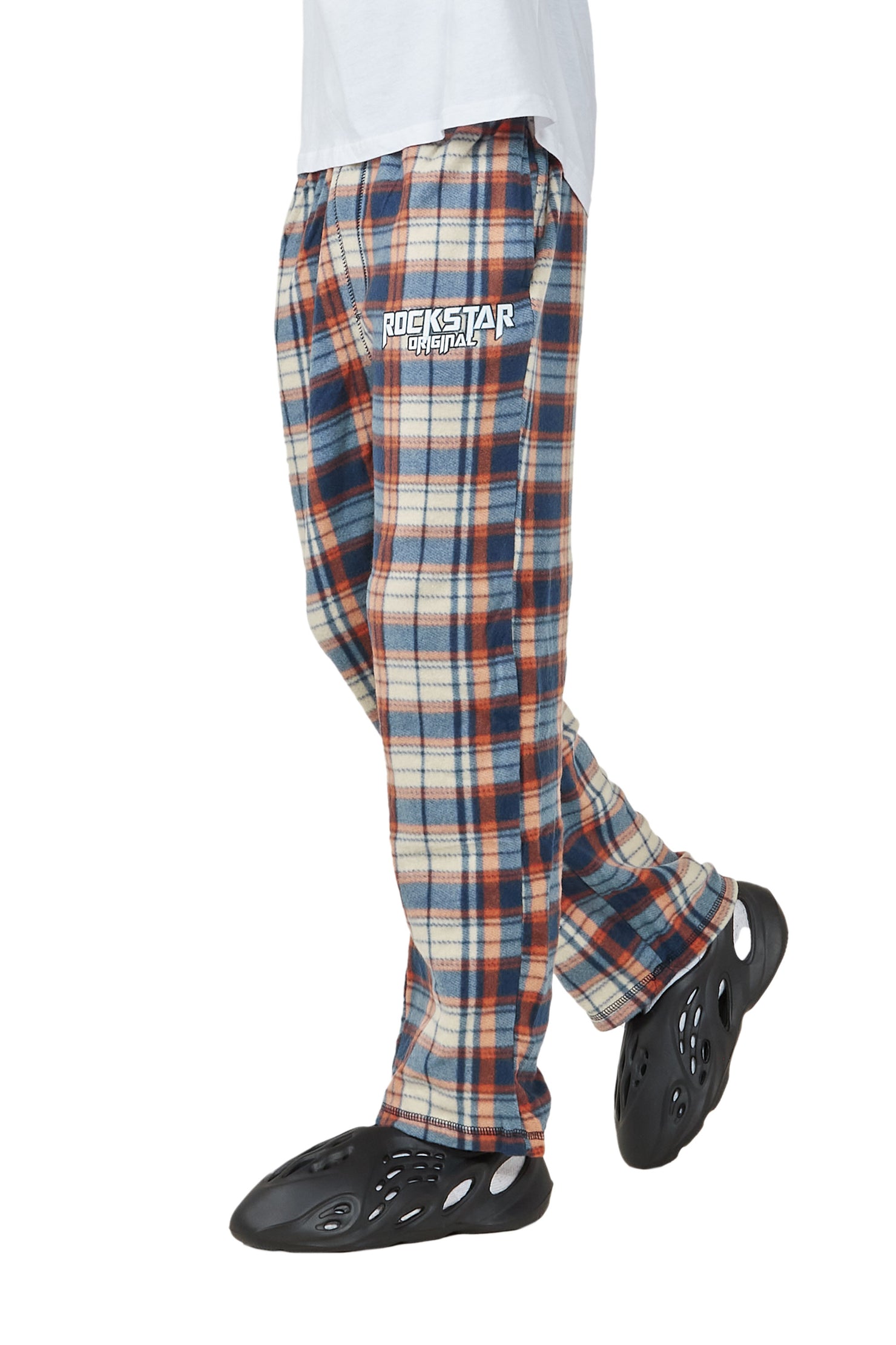 Nigel Blue/Ivory Plaid Pajamas