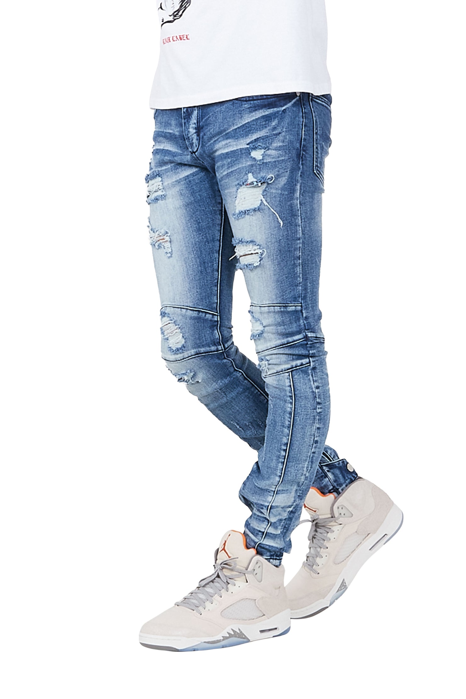 Nestor Blue 5 Pocket Skinny Jean