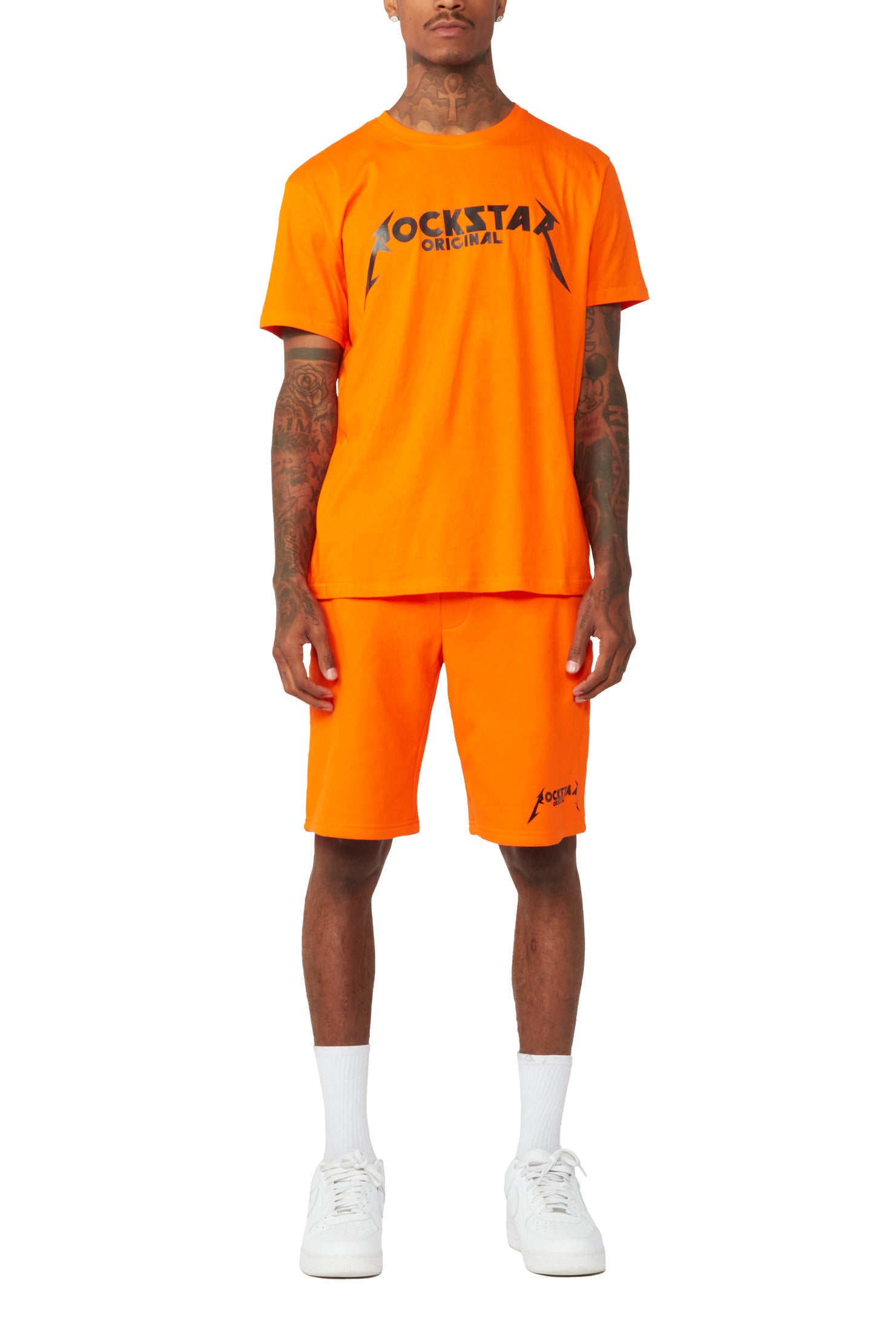 Yaakon Orange T-Shirt/Short Set