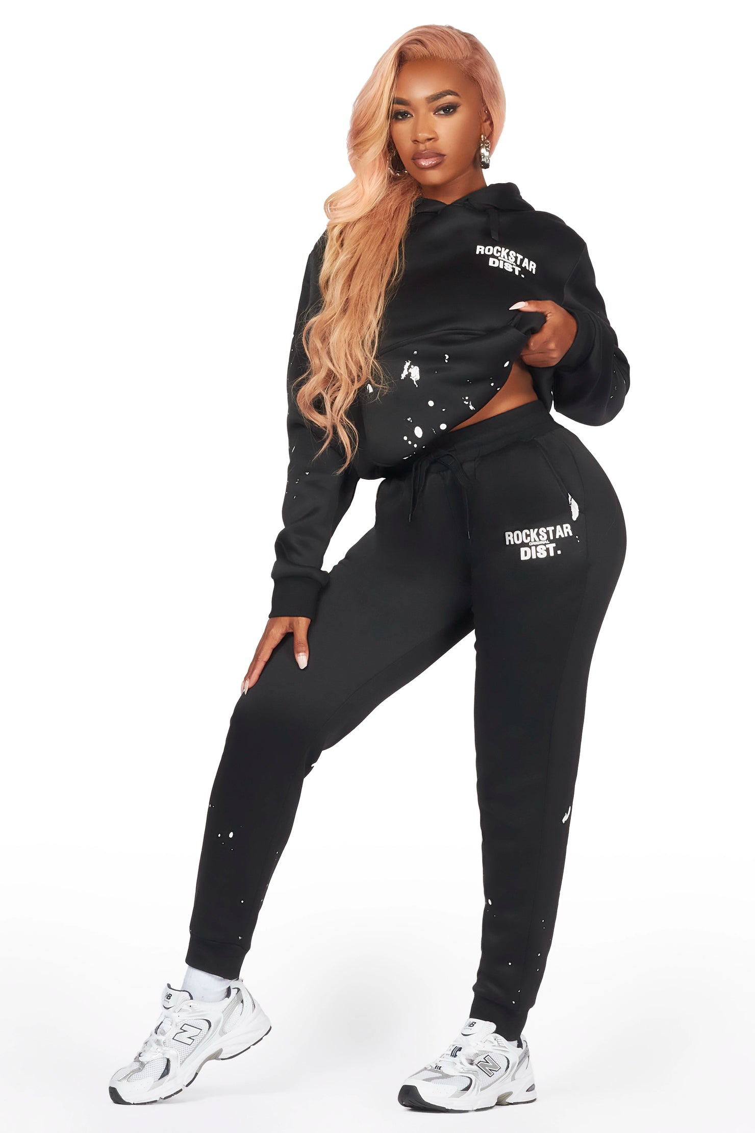 Hadley Black Jogger Trackset