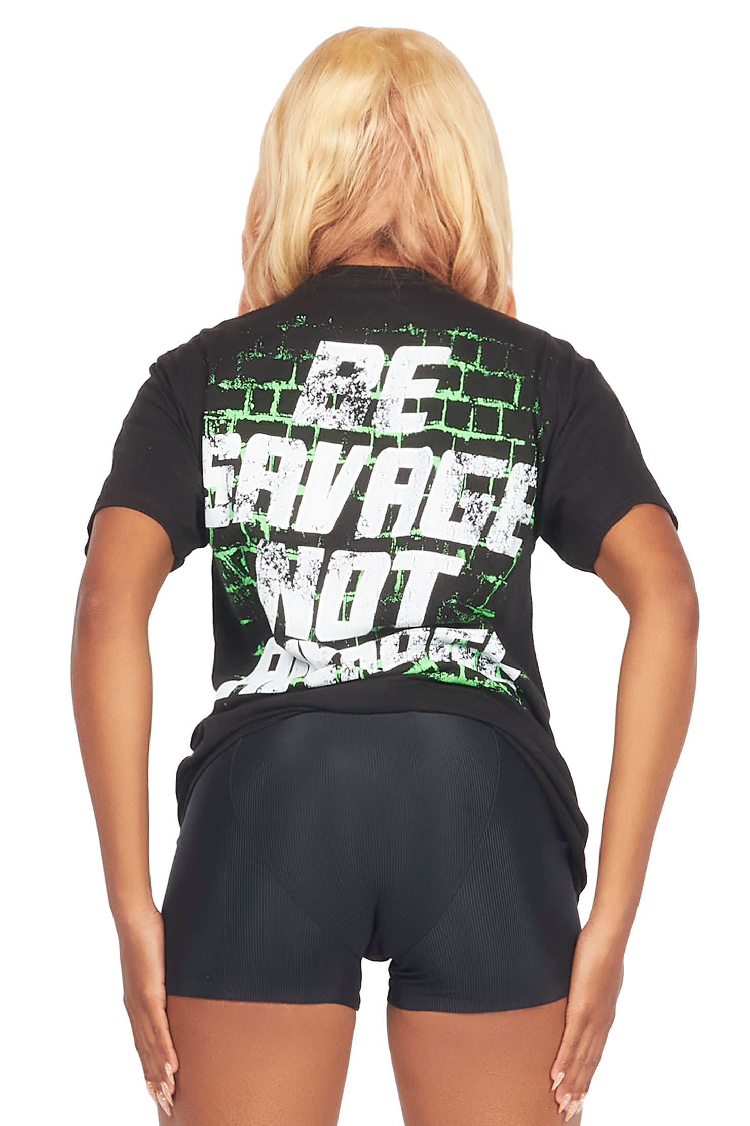 Keyatta Black Oversized T-Shirt