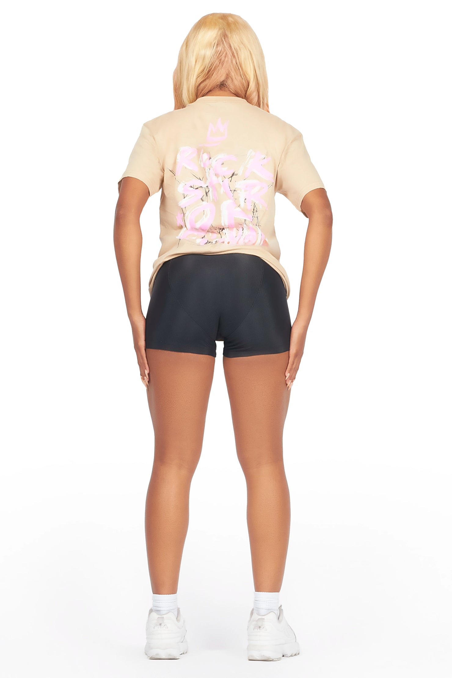 Kaysonti Beige Oversized T-Shirt