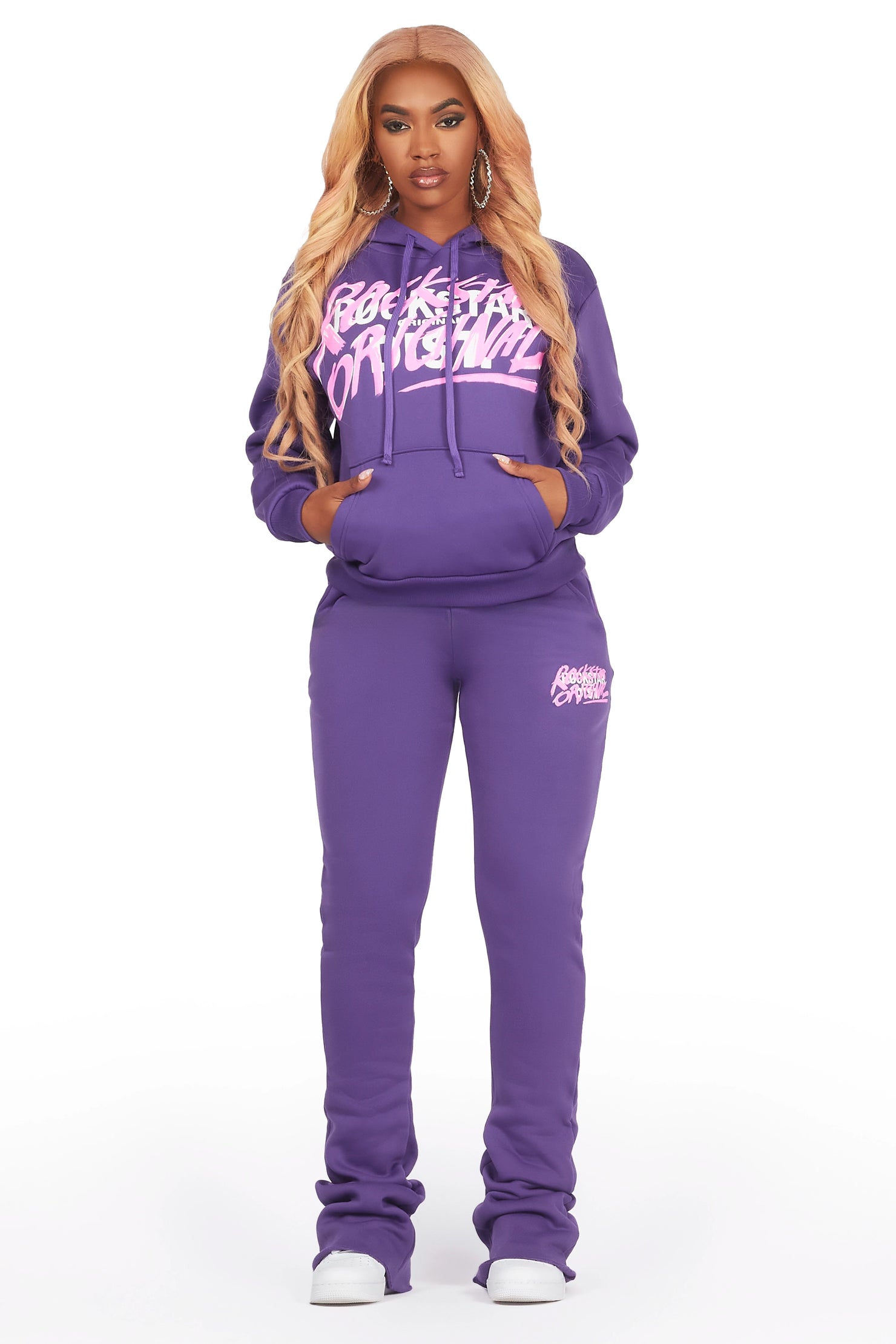 Jamila Purple Super Stacked Trackset