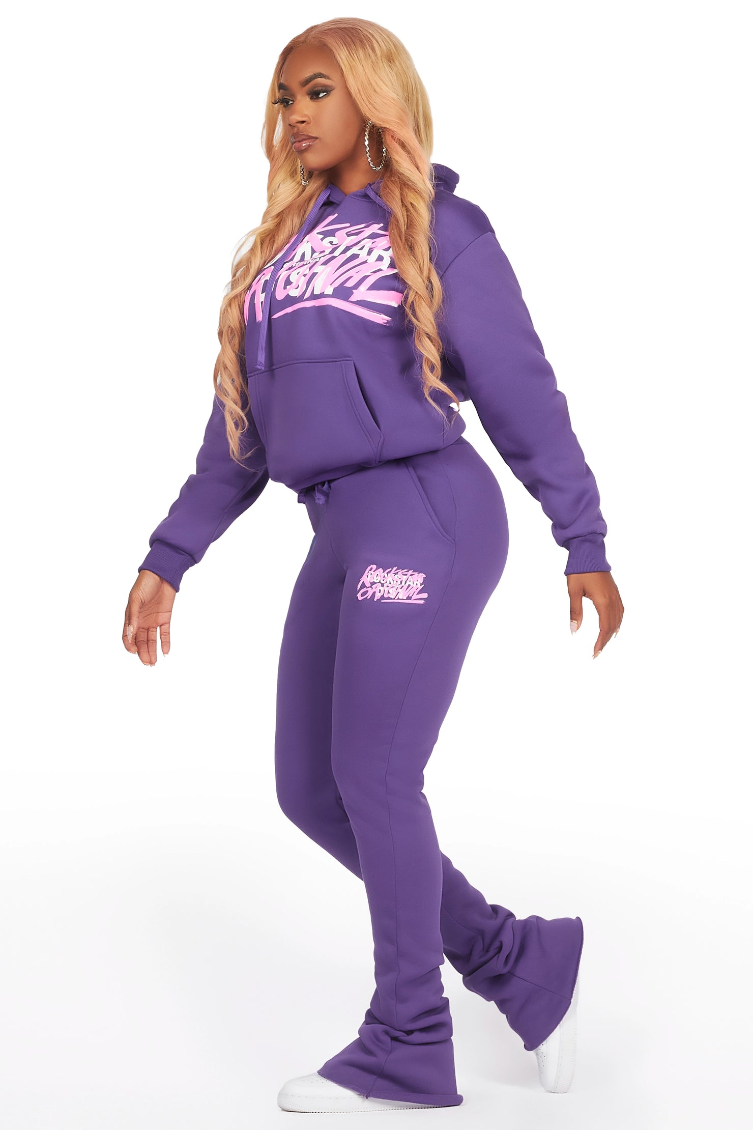 Jamila Purple Super Stacked Trackset
