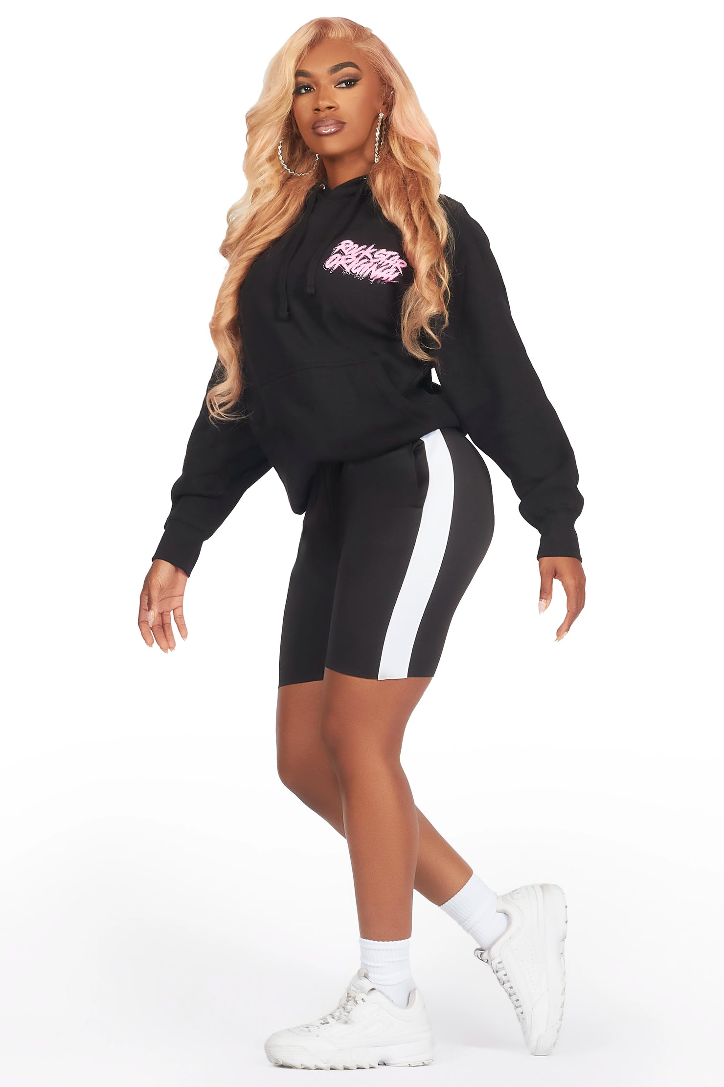 Latyra Black Short Set